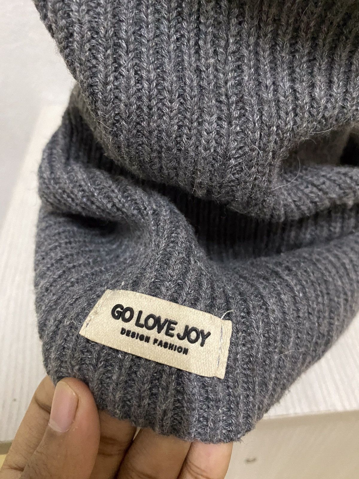 Japanese Brand Japanese Brand Go Love Joy Balaclava Beanie Hat Size ONE SIZE - 5 Thumbnail
