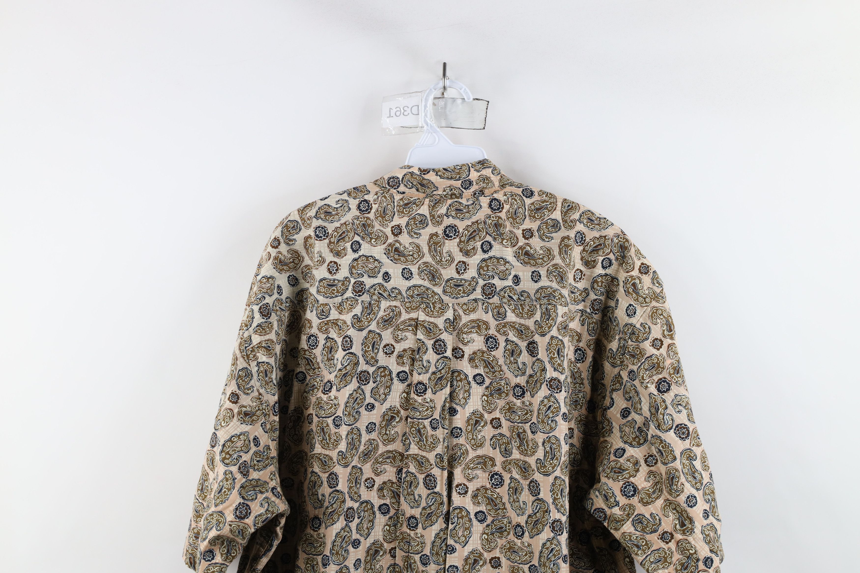 Vintage Vintage 90s Streetwear Short Sleeve Button Down Shirt Size US L / EU 52-54 / 3 - 10 Thumbnail
