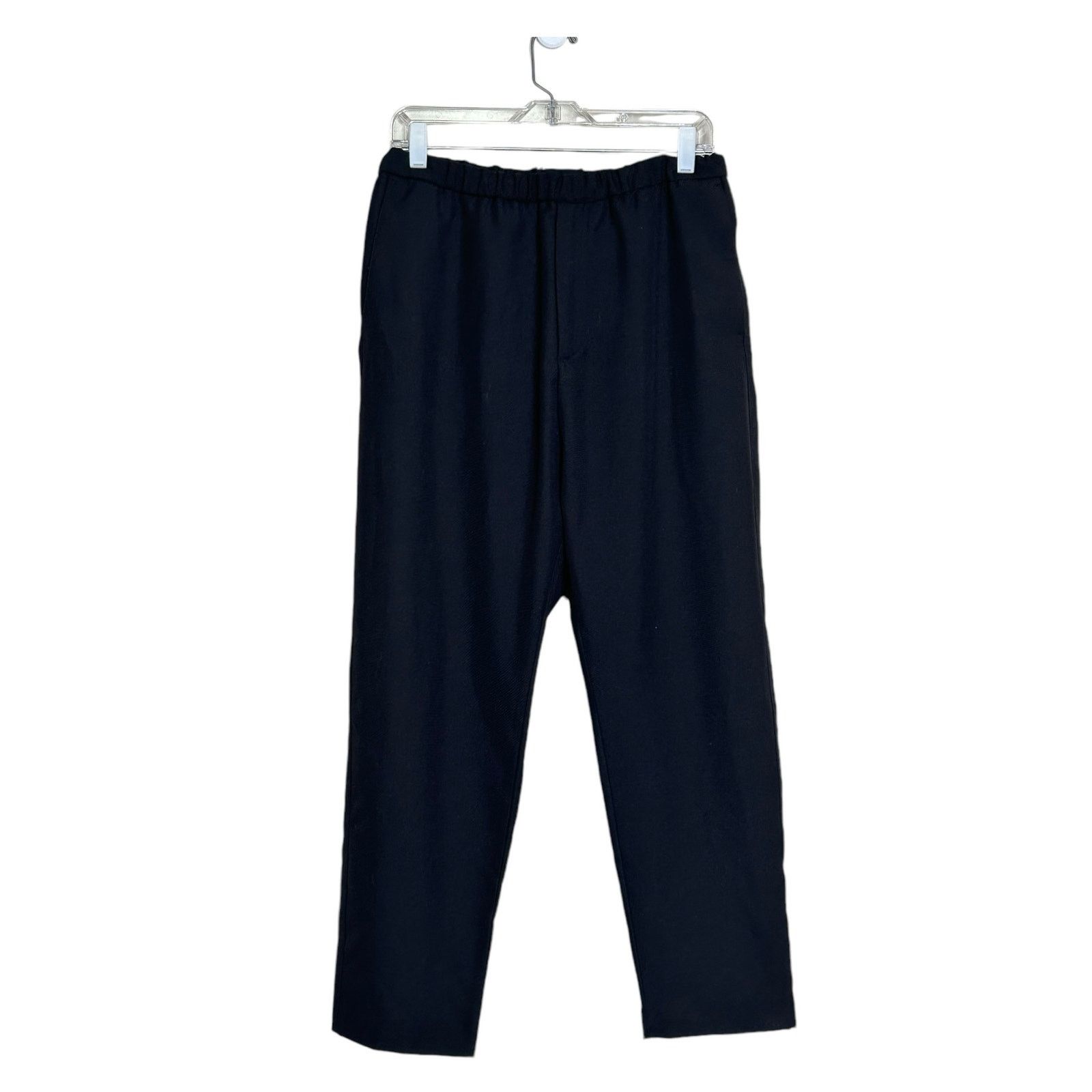 Zara Zara black pull on waist tie ankle pants size XL Size 36" / US 14 / IT 50 - 9 Thumbnail