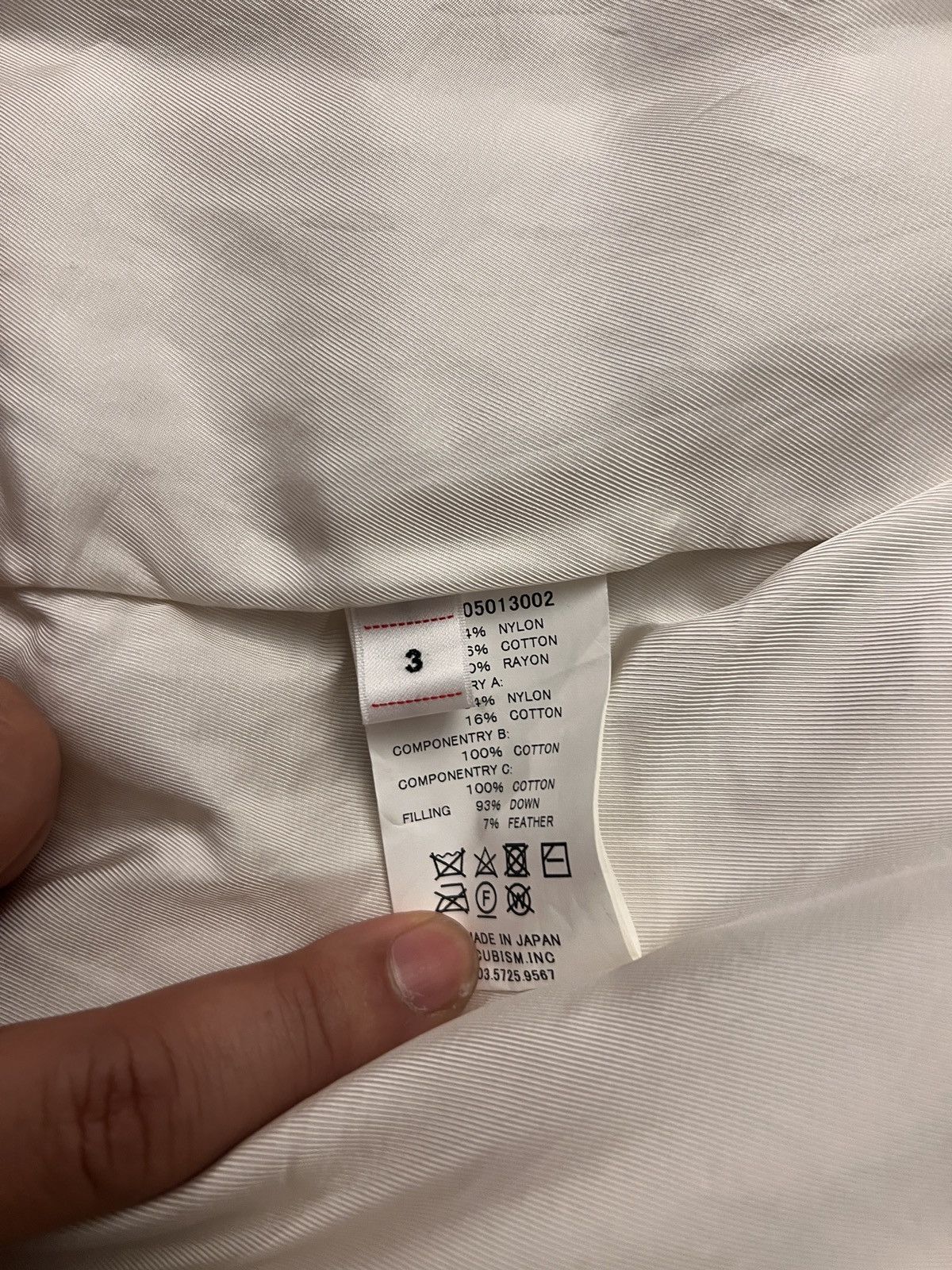 Visvim visvim contrary dept harrier down jkt jacket ivory camo 3 Size US L / EU 52-54 / 3 - 6 Thumbnail