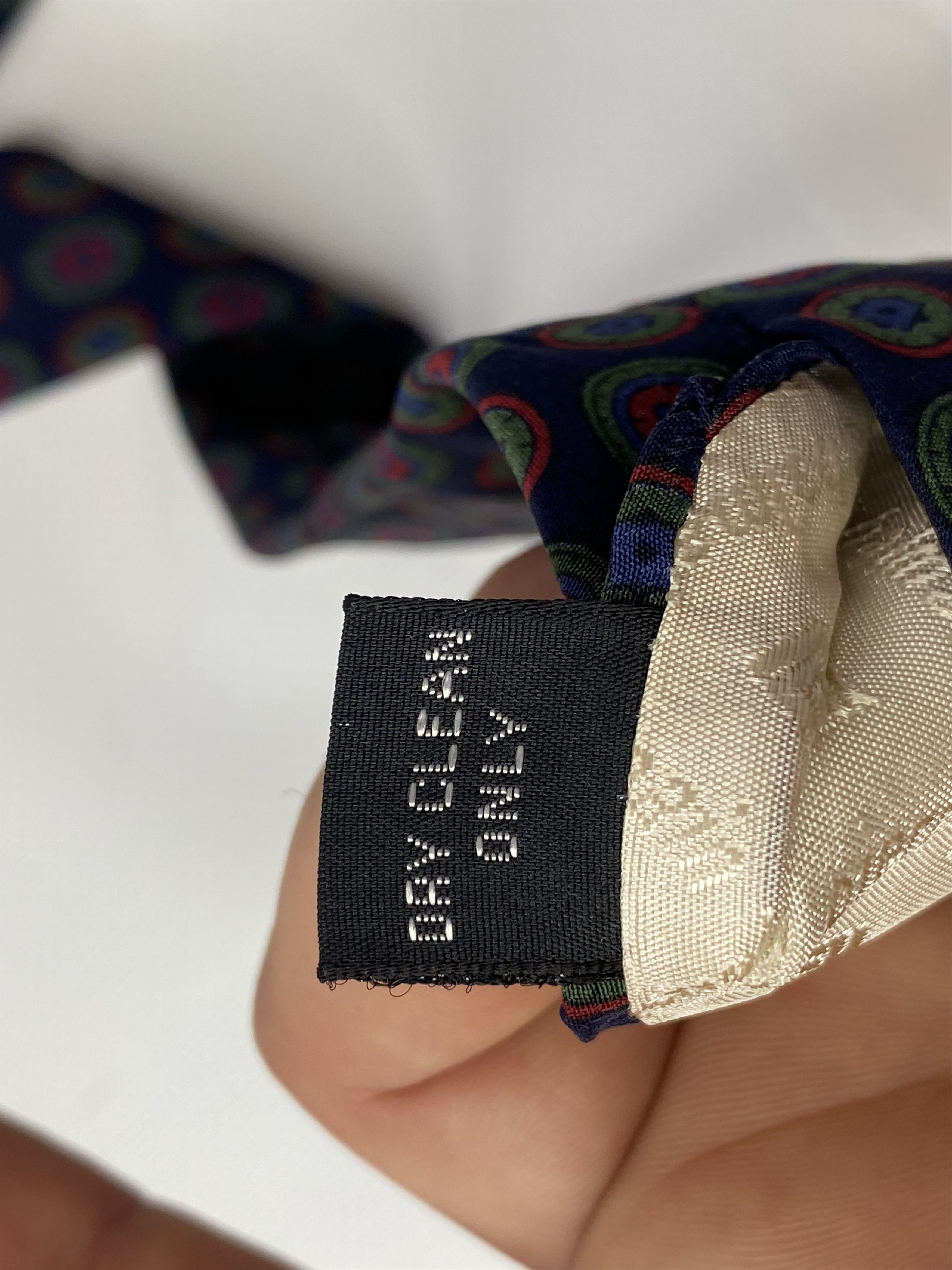 Balmain VINTAGE PIERRE BALMAIN PARIS SILK TIE MADE IN ITALY Size ONE SIZE - 5 Thumbnail