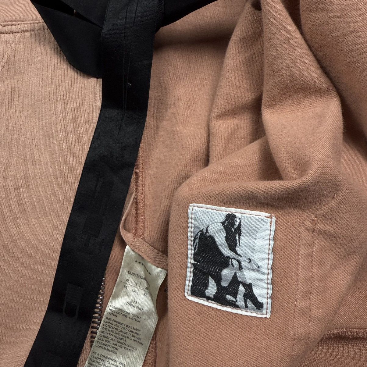 Rick Owens RICK OWENS DRKSHDW Mountain Asymmetric Zip Hoodie Size US XL / EU 56 / 4 - 6 Thumbnail