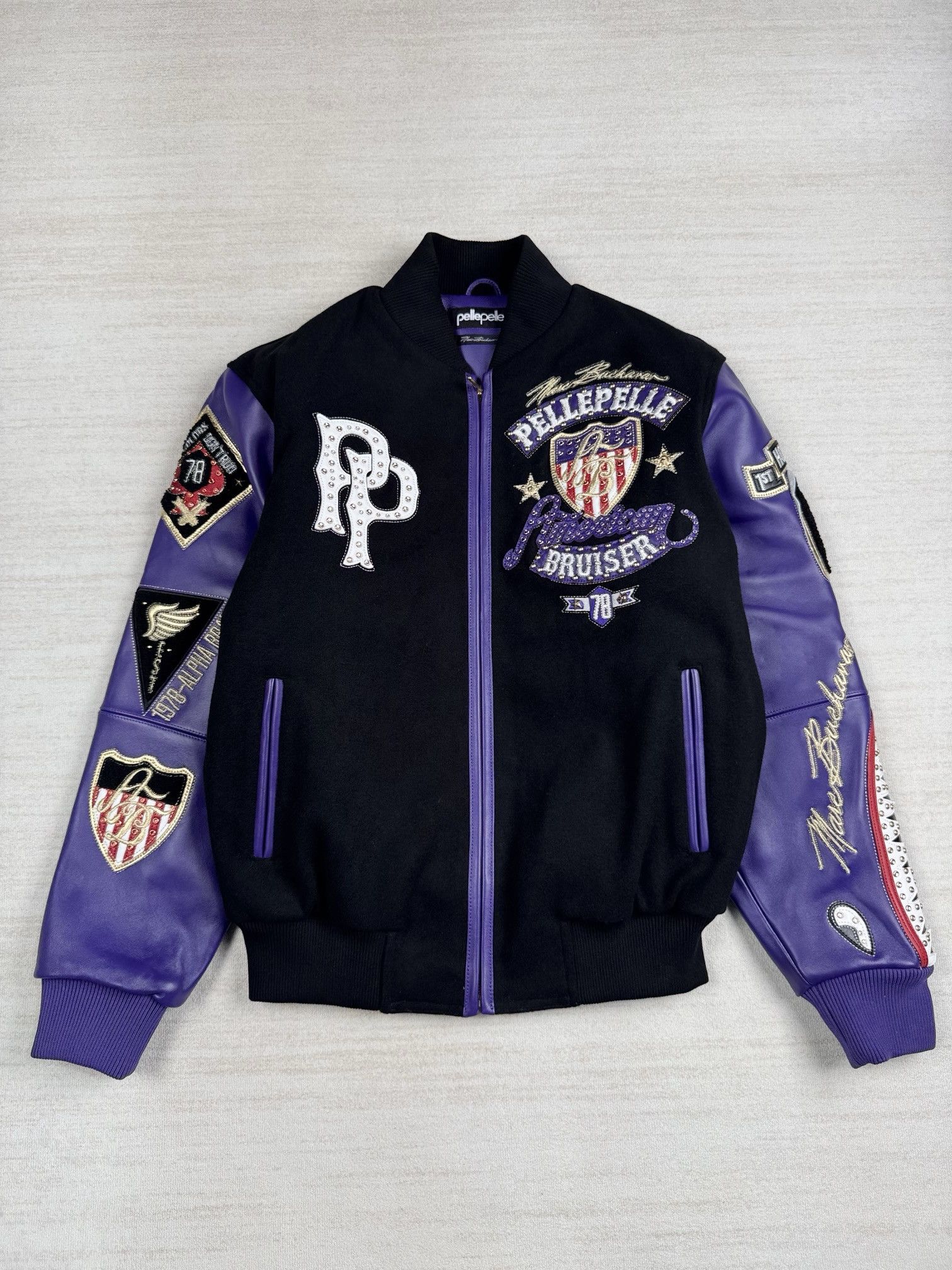 Pelle Pelle pelle pelle american bruiser varsity jacket Size US L / EU 52-54 / 3 - 5 Thumbnail