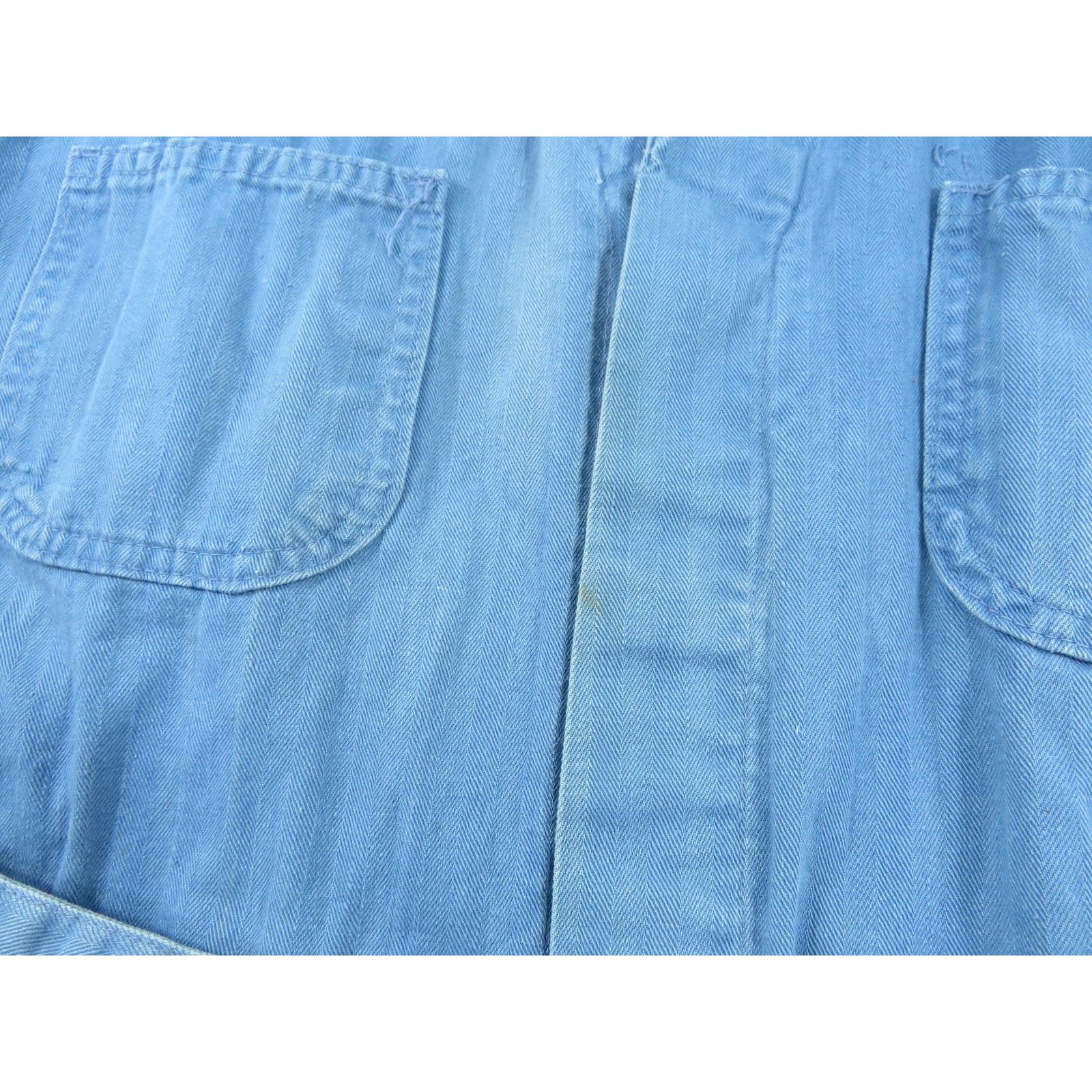 Other Cleveland Work Wear HBT Blue Shop Work Coat Sz 42 Size US L / EU 52-54 / 3 - 7 Thumbnail