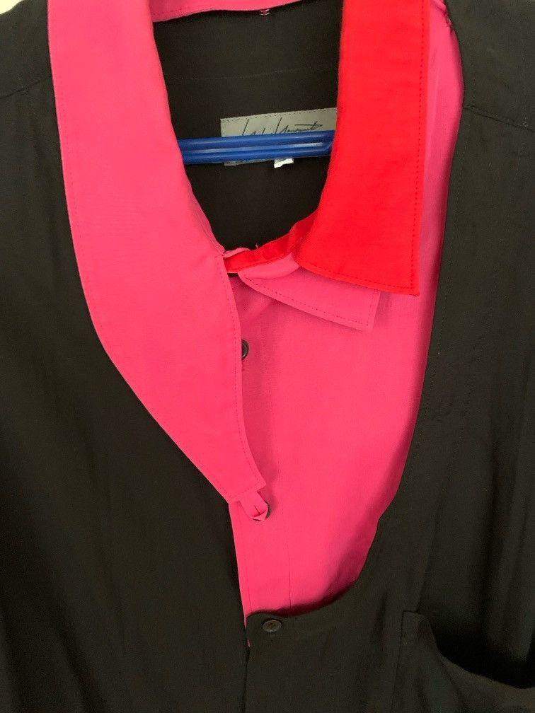 Yohji Yamamoto Yohji Yamamoto Pour Homme HH-B44-815 Docking Long Shirt 19SS Size US M / EU 48-50 / 2 - 3 Thumbnail