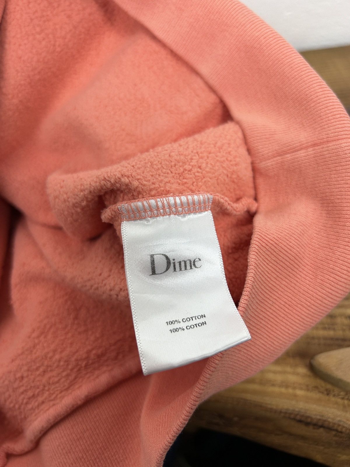 Dime Dime Center Logo Hoodie In Pink Size US S / EU 44-46 / 1 - 9 Thumbnail