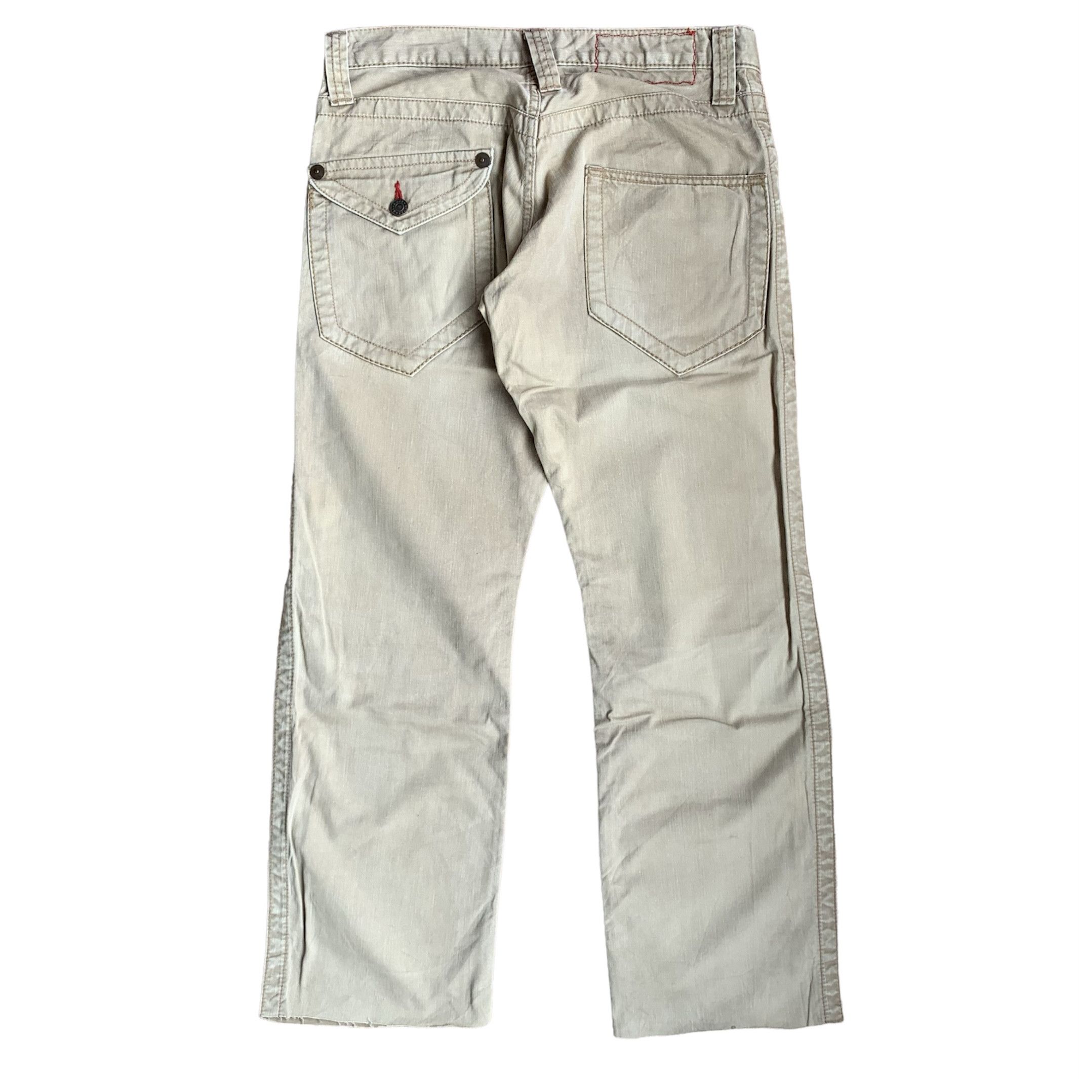 Vintage BLUE WAY BOOTCUT DENIM PANTS Size US 31 - 2 Thumbnail