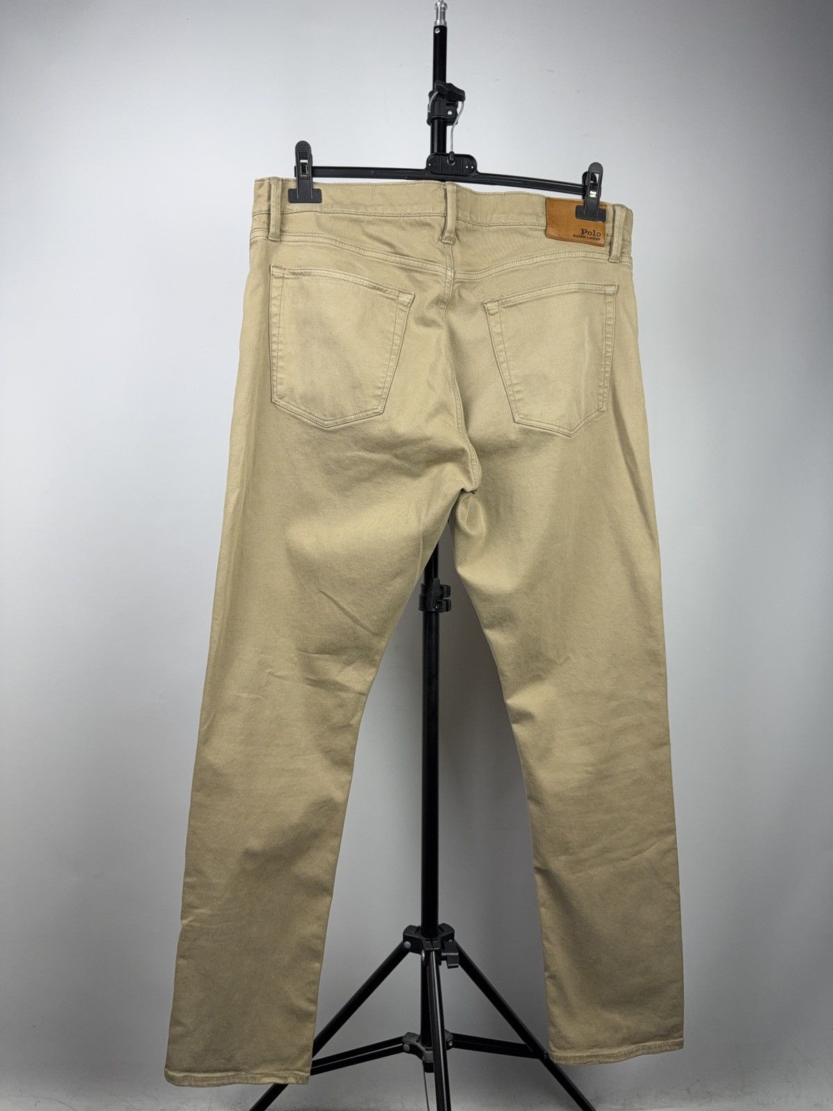 Polo Ralph Lauren Retro Luxury Vintage 90s Polo Ralph Lauren Beige Chino Pants Size US 36 / EU 52 - 8 Thumbnail