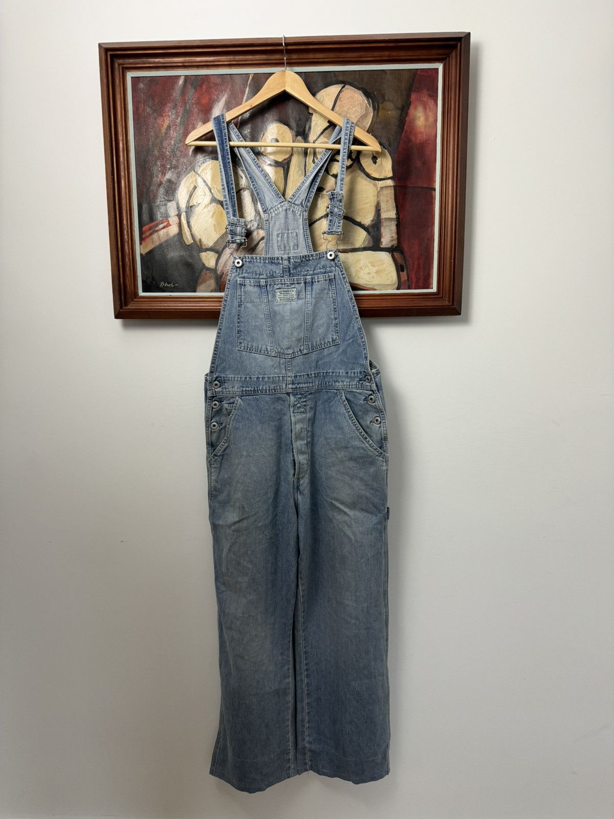 90's vintage Levi's denim coverall