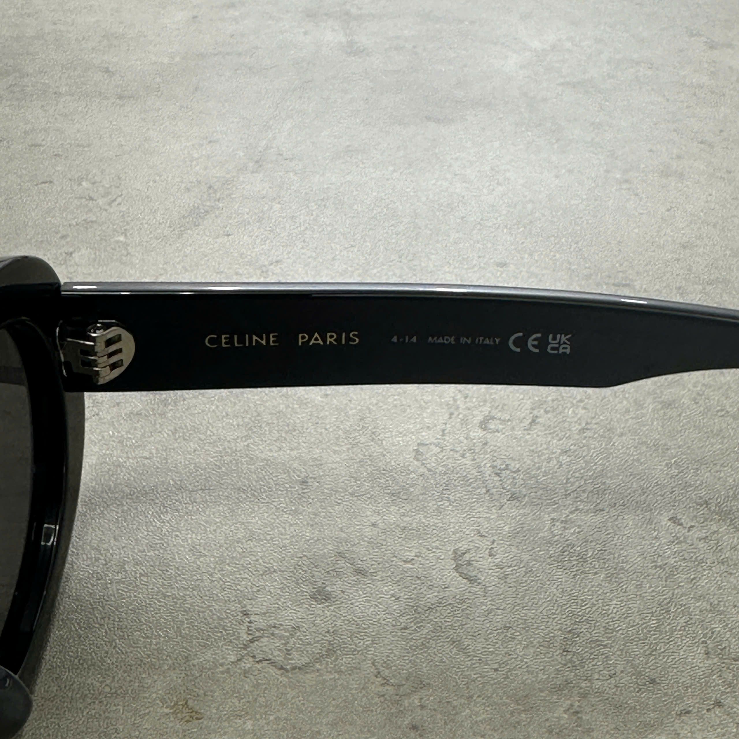 Celine CELINE Triomphe 01 Sunglasses In Acetate BLACK Size ONE SIZE - 4 Thumbnail