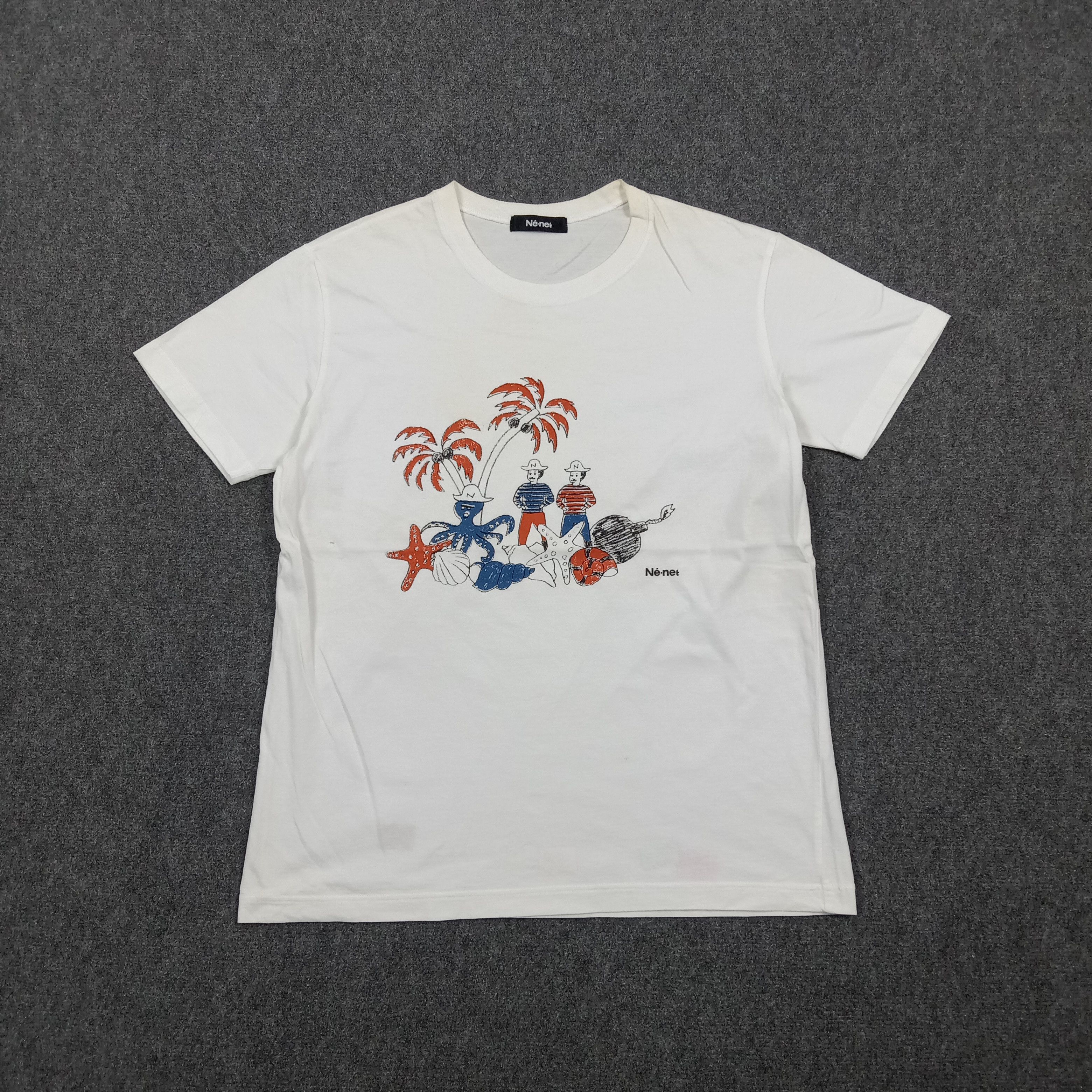 Ne-Net Ne-Net by Issey Miyake Japanese Brand Tshirt C294N13 Size US M / EU 48-50 / 2 - 1 Thumbnail