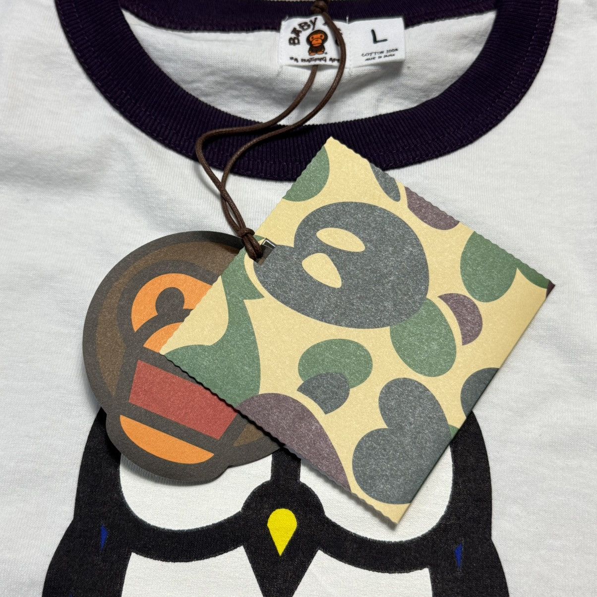 Bape × Kaws DS Bape x Kaws Owl Print Tee Size US L / EU 52-54 / 3 - 6 Thumbnail