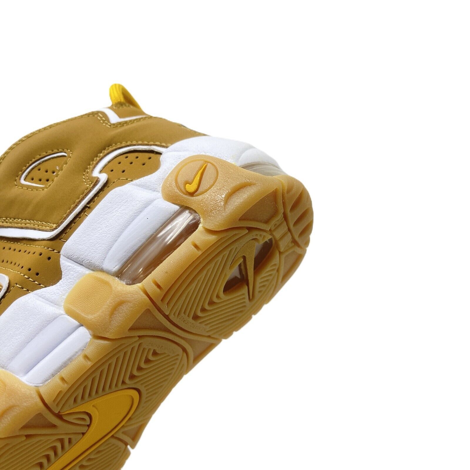 Nike Nike Air More Uptempo (GS) Wheat-White Size 5Y / DQ4713-700 Size US 5 / EU 37 - 4 Thumbnail
