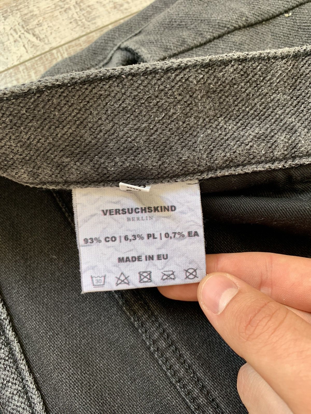 Versuchskind Berlin Versuchskind Berlin Ase Slim-Fit Jeans denim Size US 38 / EU 54 - 15 Thumbnail