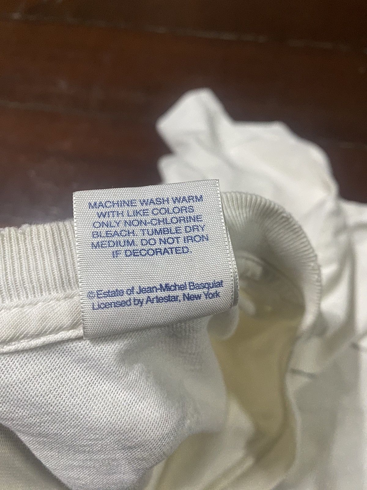 Supreme Vintage Supreme Jean-Michel Basquiat AAAA Tee white FW/13 Size US M / EU 48-50 / 2 - 14 Thumbnail
