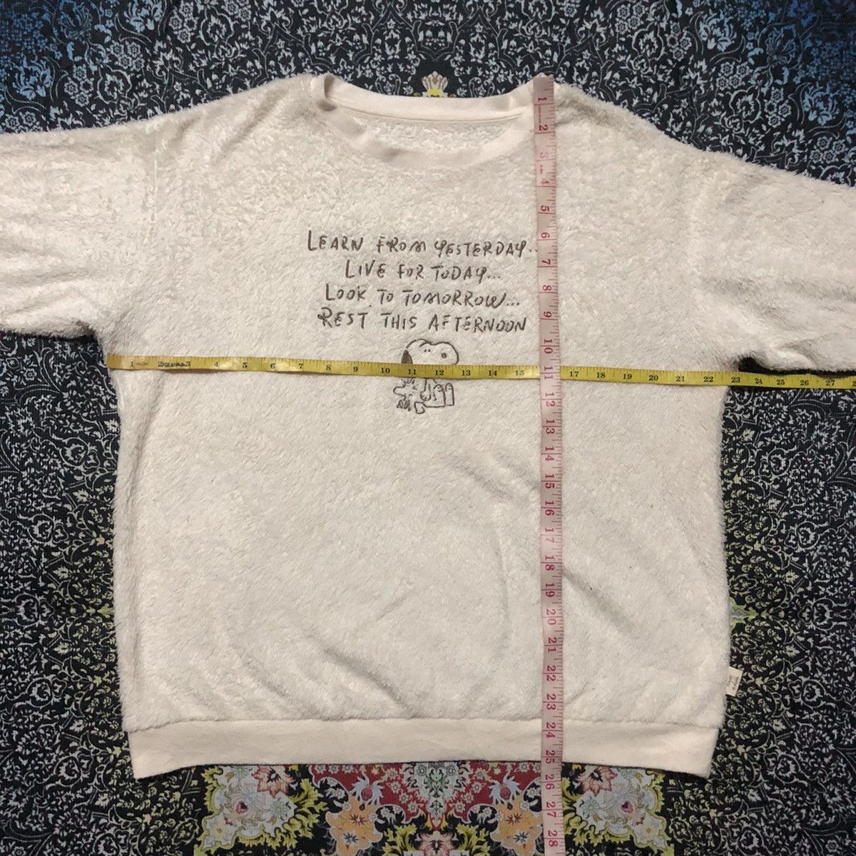 💥Uniqlo X Peanuts X Yo Nagara Sherpa Fleece Sweatshirt