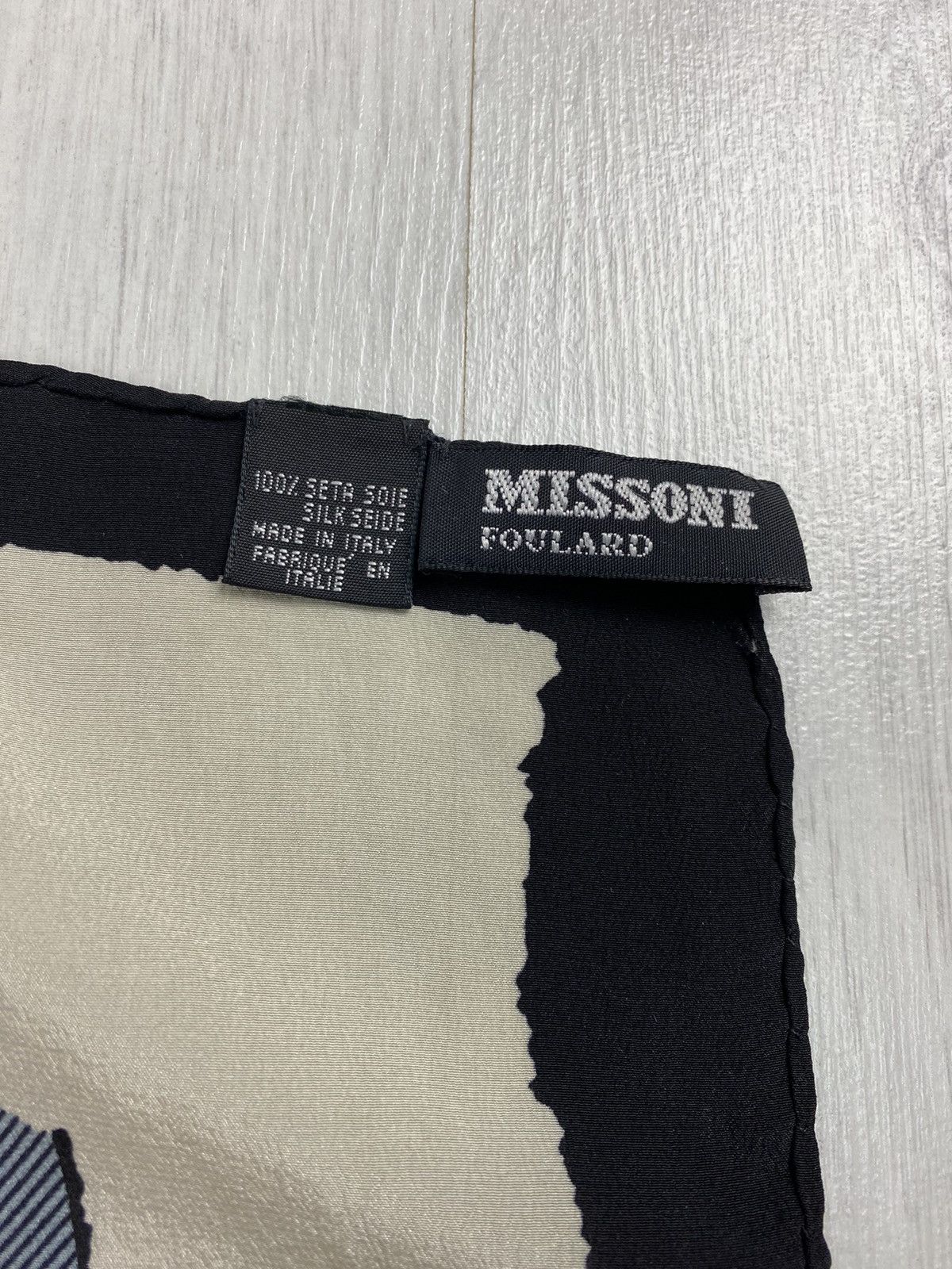 Missoni Vintage Missoni Foulard Silk Scarf like YSL Versace Size ONE SIZE - 8 Thumbnail