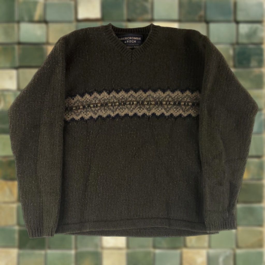 Abercrombie & Fitch **VINTAGE ABERCROMBIE & FITCH GREEN MEN'S SIZE S PULLOVER** User: Vintage Abercrombie & Fitch Green Men's Size S Pullover Size US S / EU 44-46 / 1 - 1 Thumbnail