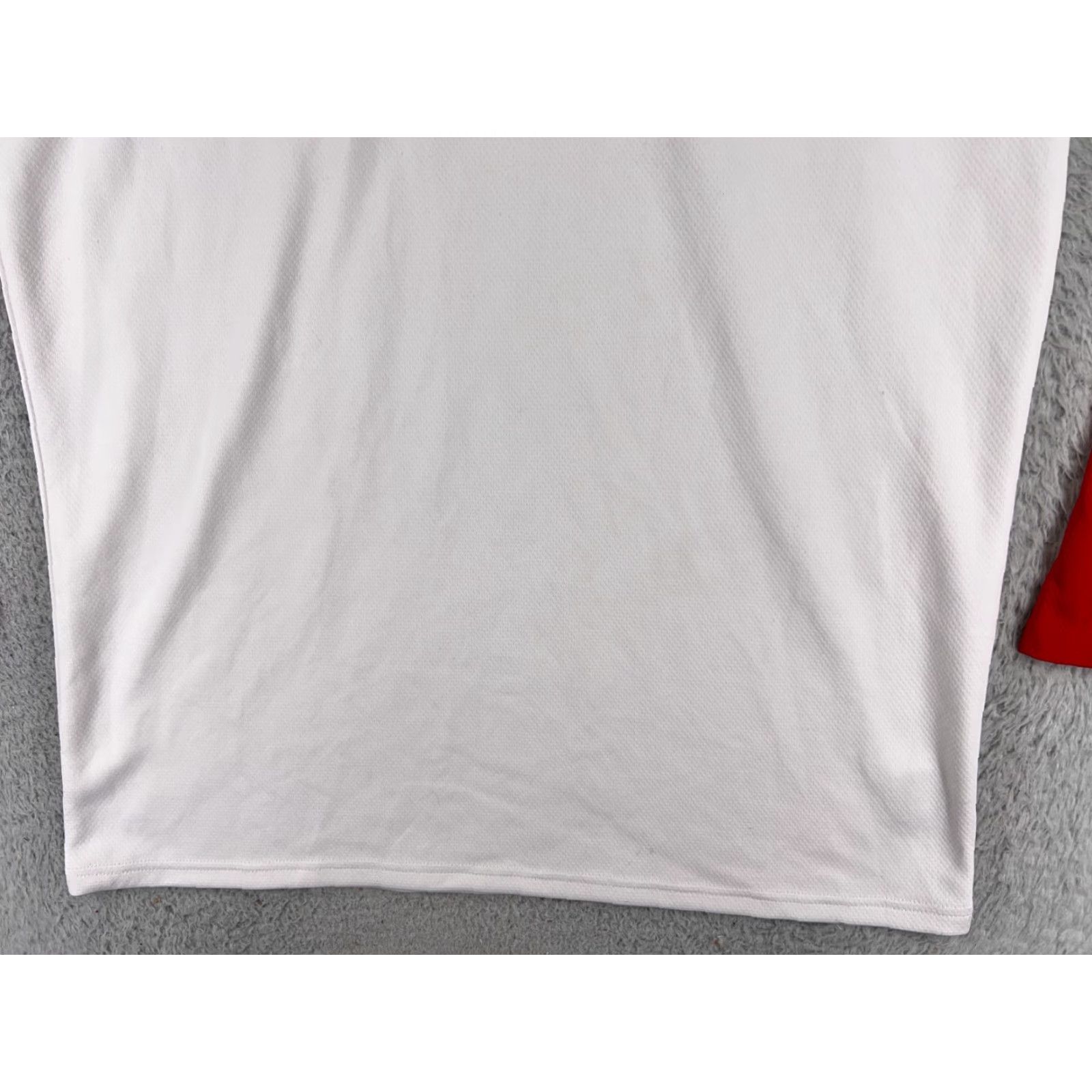 Under Armour Under Armour Shirt XL Red White Long Sleeve 1/4 Zip Logo Athletic Sports Mens Size US XL / EU 56 / 4 - 5 Thumbnail