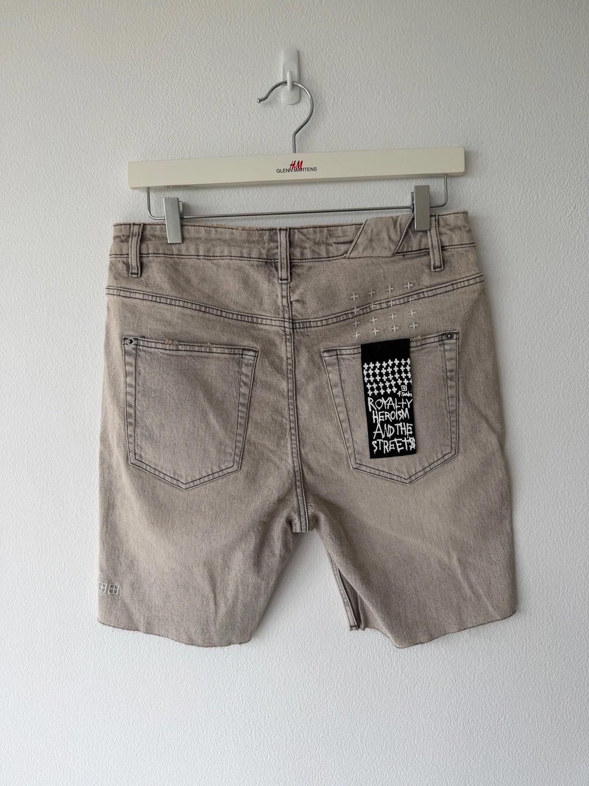 Ksubi new Ksubi mens denim shorts chopper short pluto moon grey 32 Size US 32 / EU 48 - 4 Thumbnail
