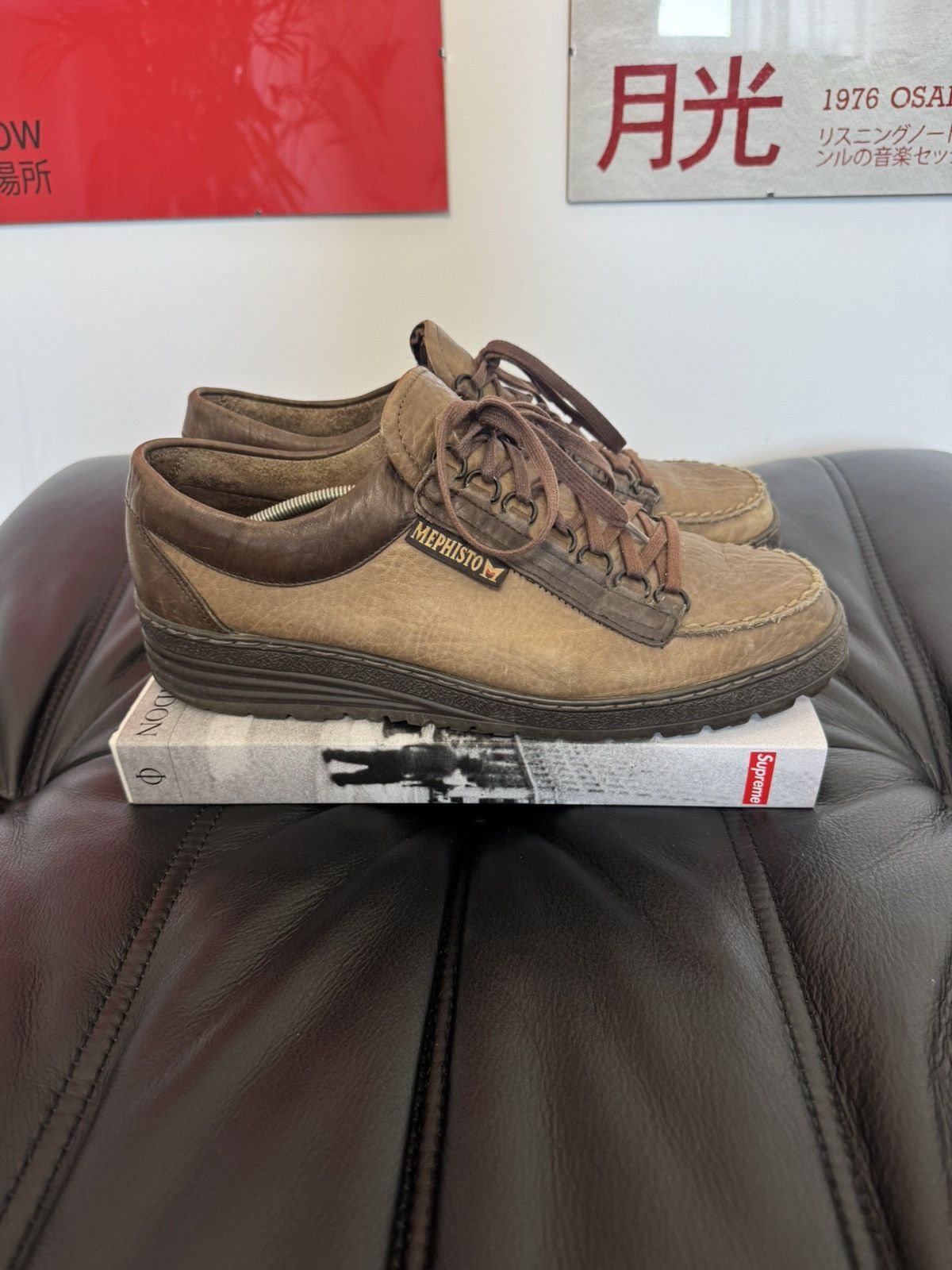 Mephisto Mephisto Leather Derby Brown Shoes High Quality Casual Hype Size US 10.5 / EU 43-44 - 3 Thumbnail