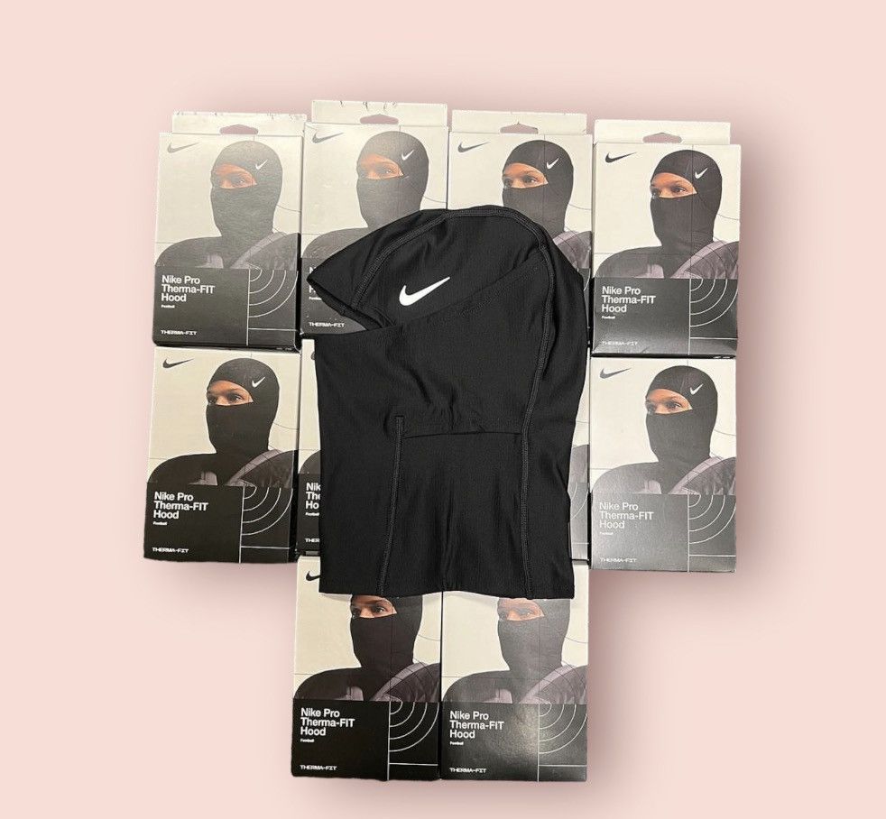 image of Nike Pro Therma Face Hood Black New, Men's