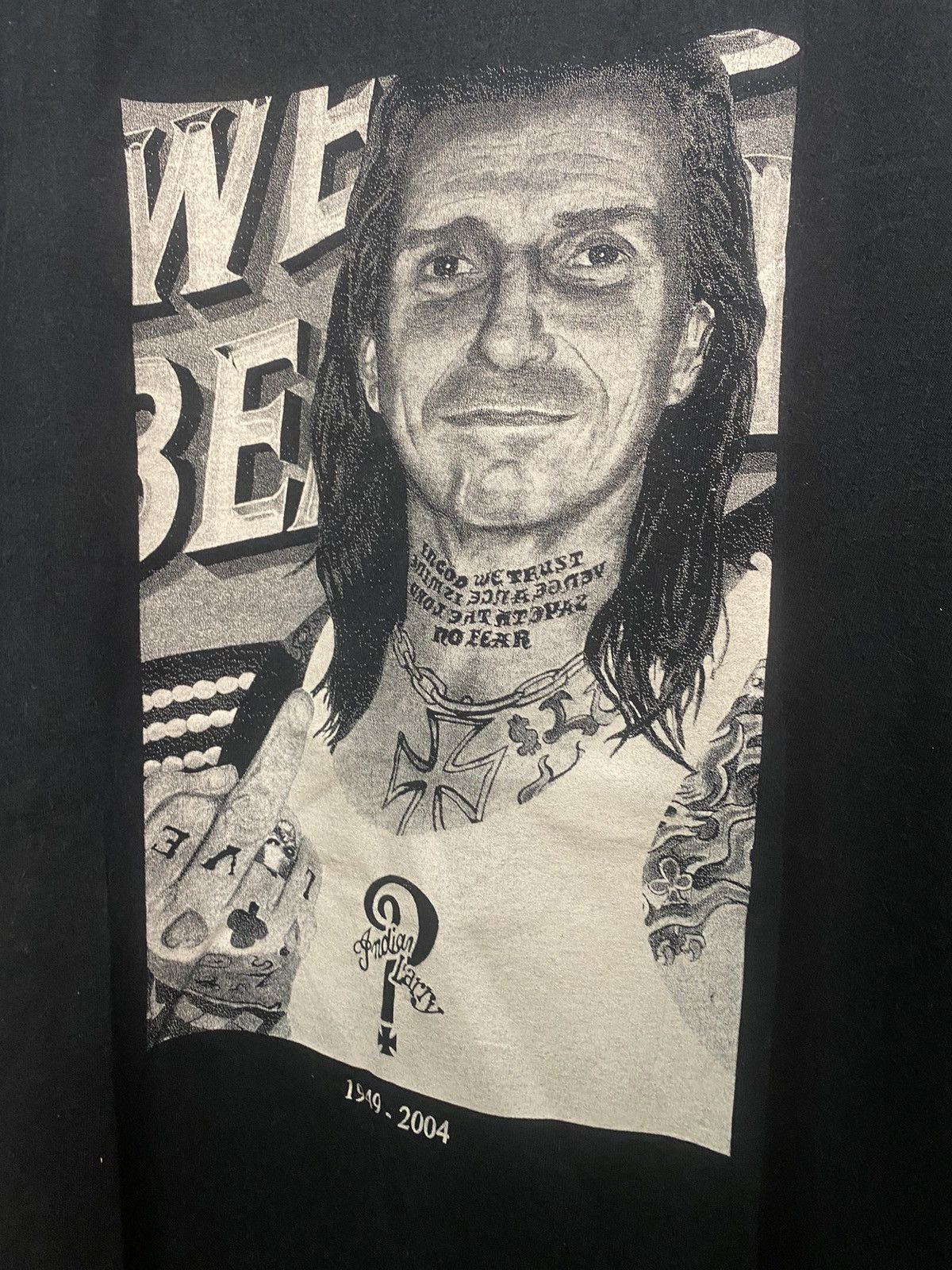 Vintage Indian larry American motorcycle builder Size US XXL / EU 58 / 5 - 2 Thumbnail