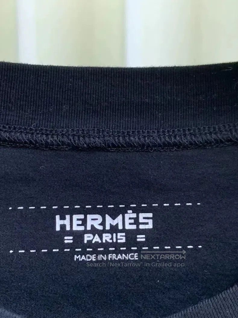 Hermes Hermes Black Short T-Shirt Size XS / US 0-2 / IT 36-38 - 3 Thumbnail