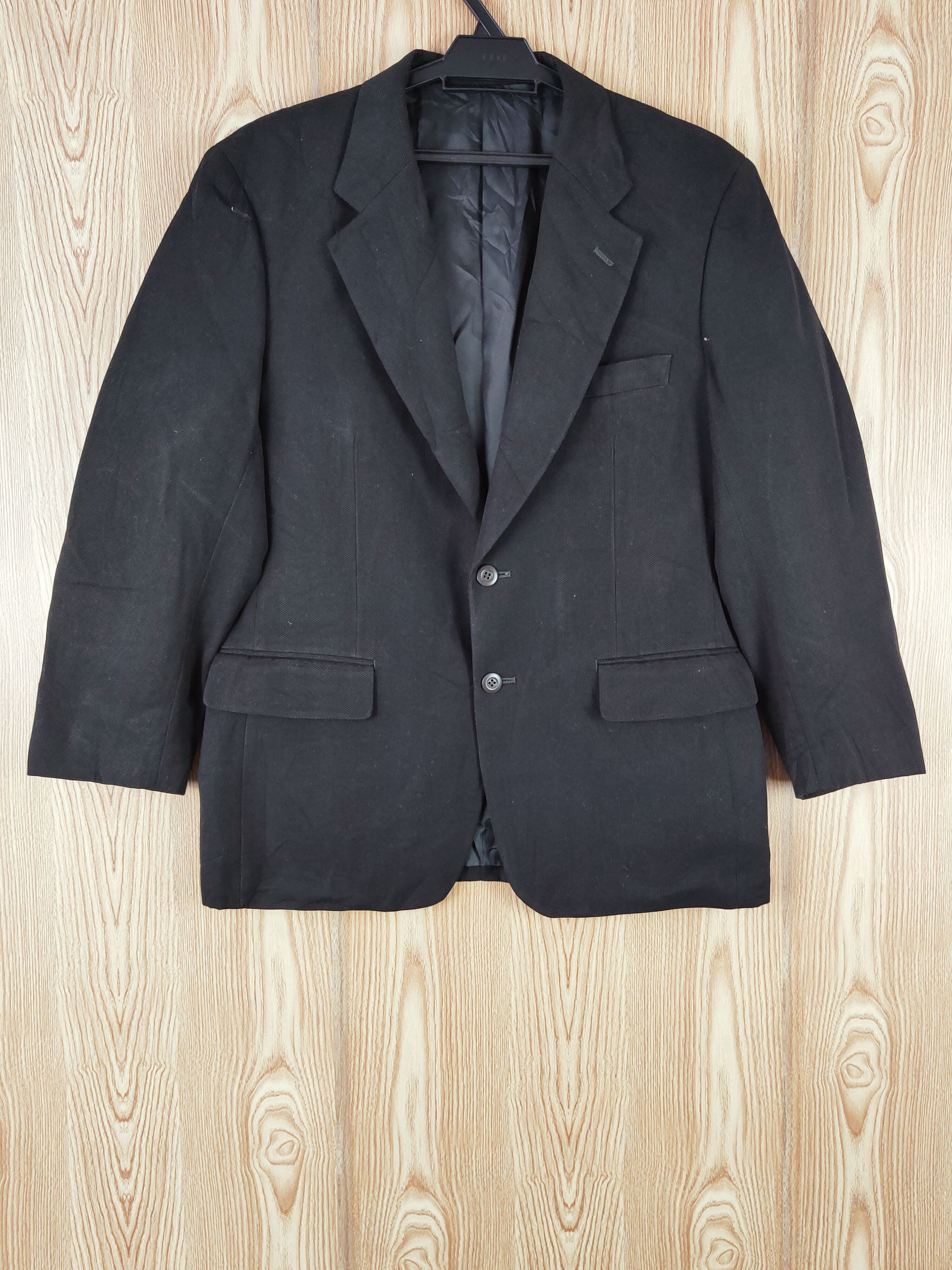 Designer × Japanese Brand × Vintage Vessilliero Black Blazers (Luxury Design) Size US L / EU 52-54 / 3 - 1 Thumbnail