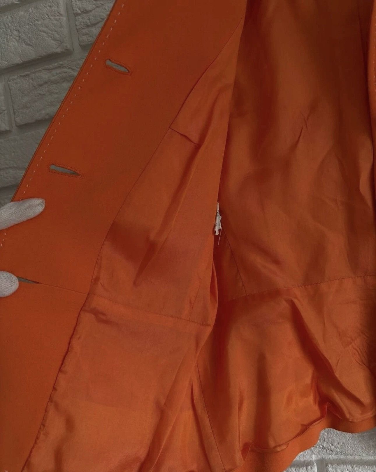 Moschino Moschino Couture Women's blazer orange vintage Made in Italy Size M / US 6-8 / IT 42-44 - 11 Thumbnail