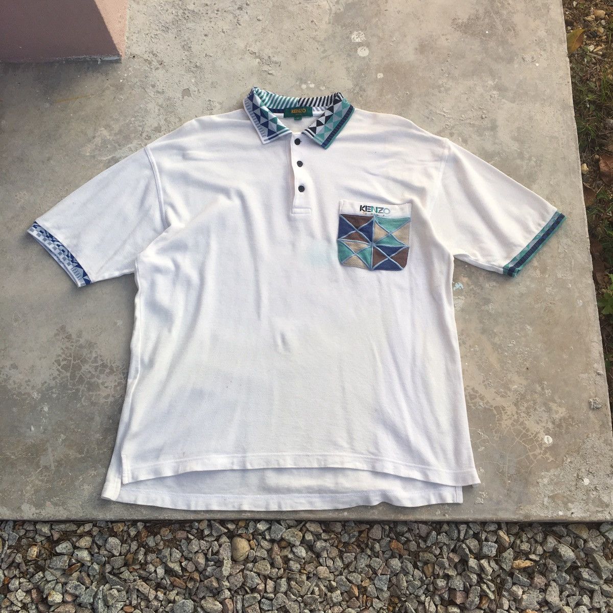Japanese Brand × Kenzo Vintage KENZO GOLF Polo Shirt Size US L / EU 52-54 / 3 - 1 Thumbnail
