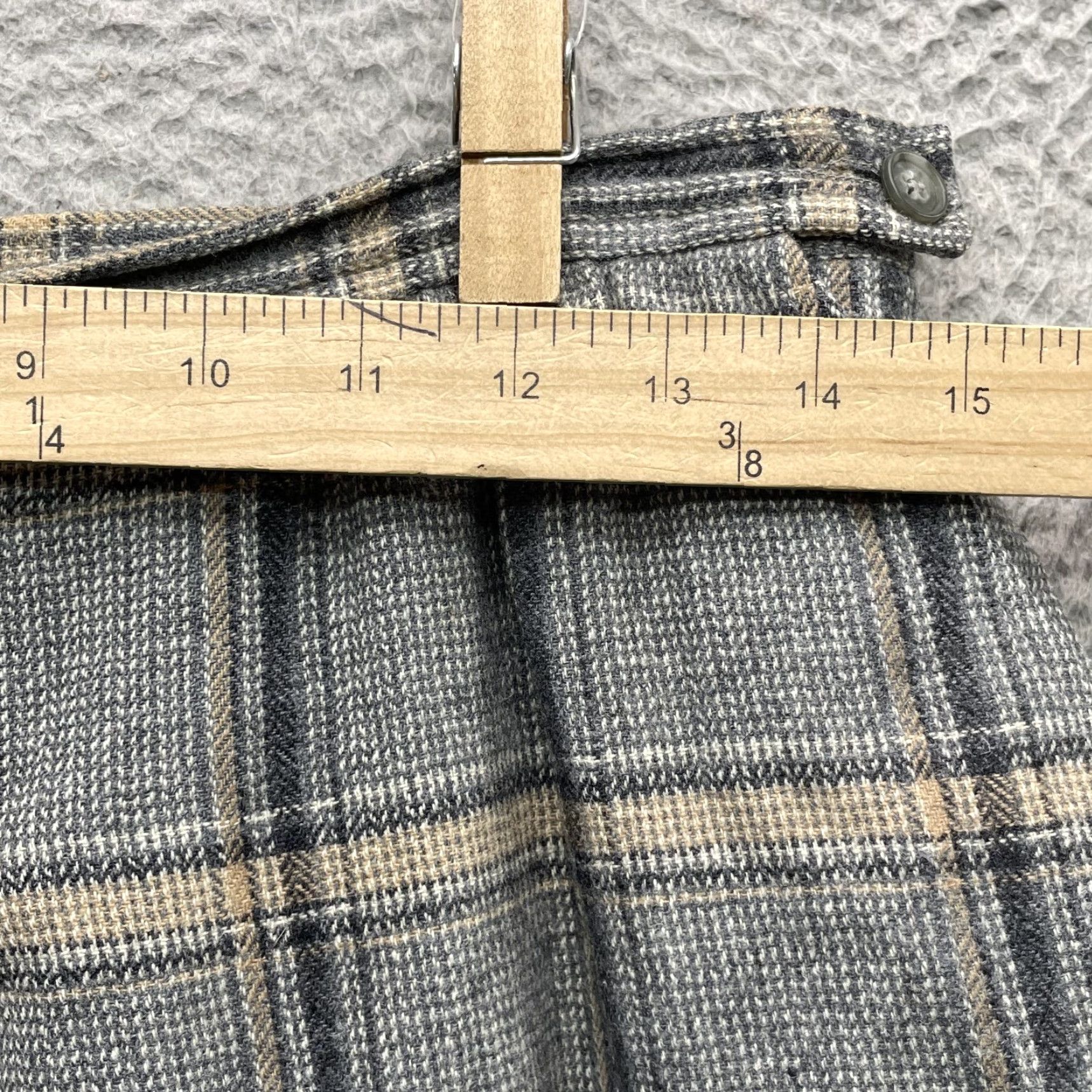 Pendleton VTG Pendleton Wool Skirt Women's 12* Academia Corp Office Modest Preppy Made USA Shirt? Size 34" / US 12 / IT 48 - 3 Thumbnail
