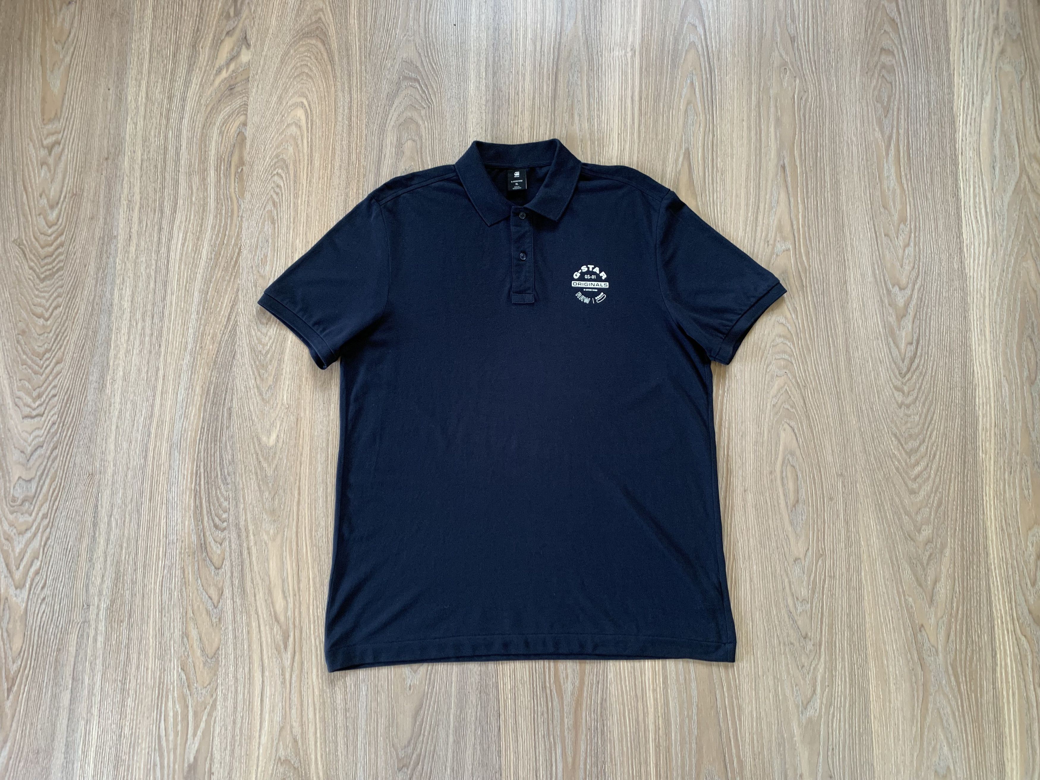 G-Star G Star Raw Basic Cotton Polo T Shirt Size US XL / EU 56 / 4 - 1 Thumbnail