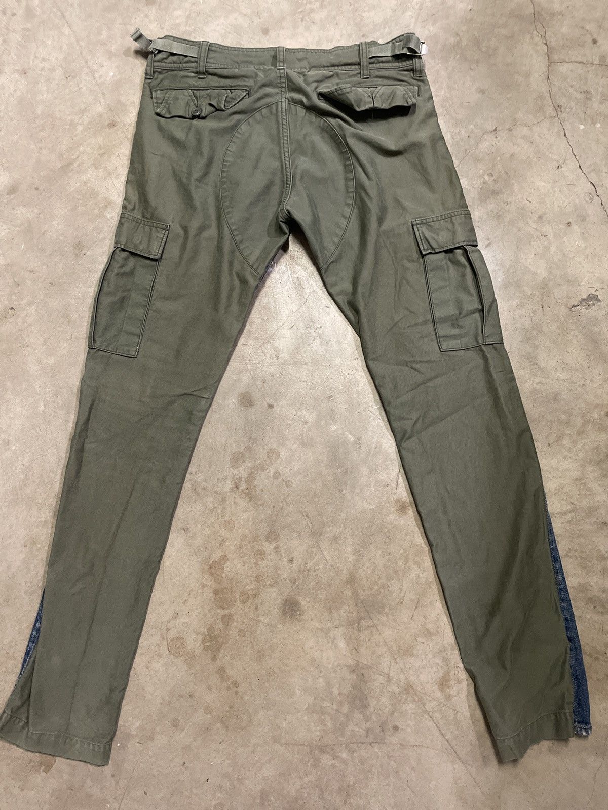 Jun Takahashi Undercover FW10' Hybrid Cargo Pants/Denim Size US 30 / EU 46 - 2 Thumbnail