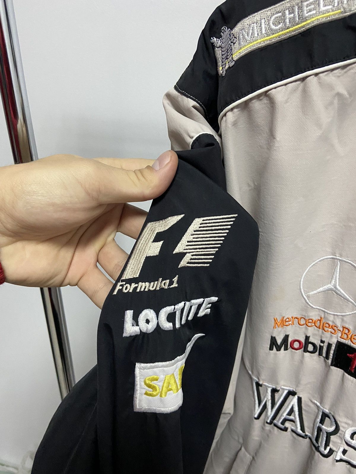 Mercedes-Benz × Vintage Mercedes Benz Racing Jacket Big Logo Formula 1 doubleside Size US XXL / EU 58 / 5 - 6 Thumbnail