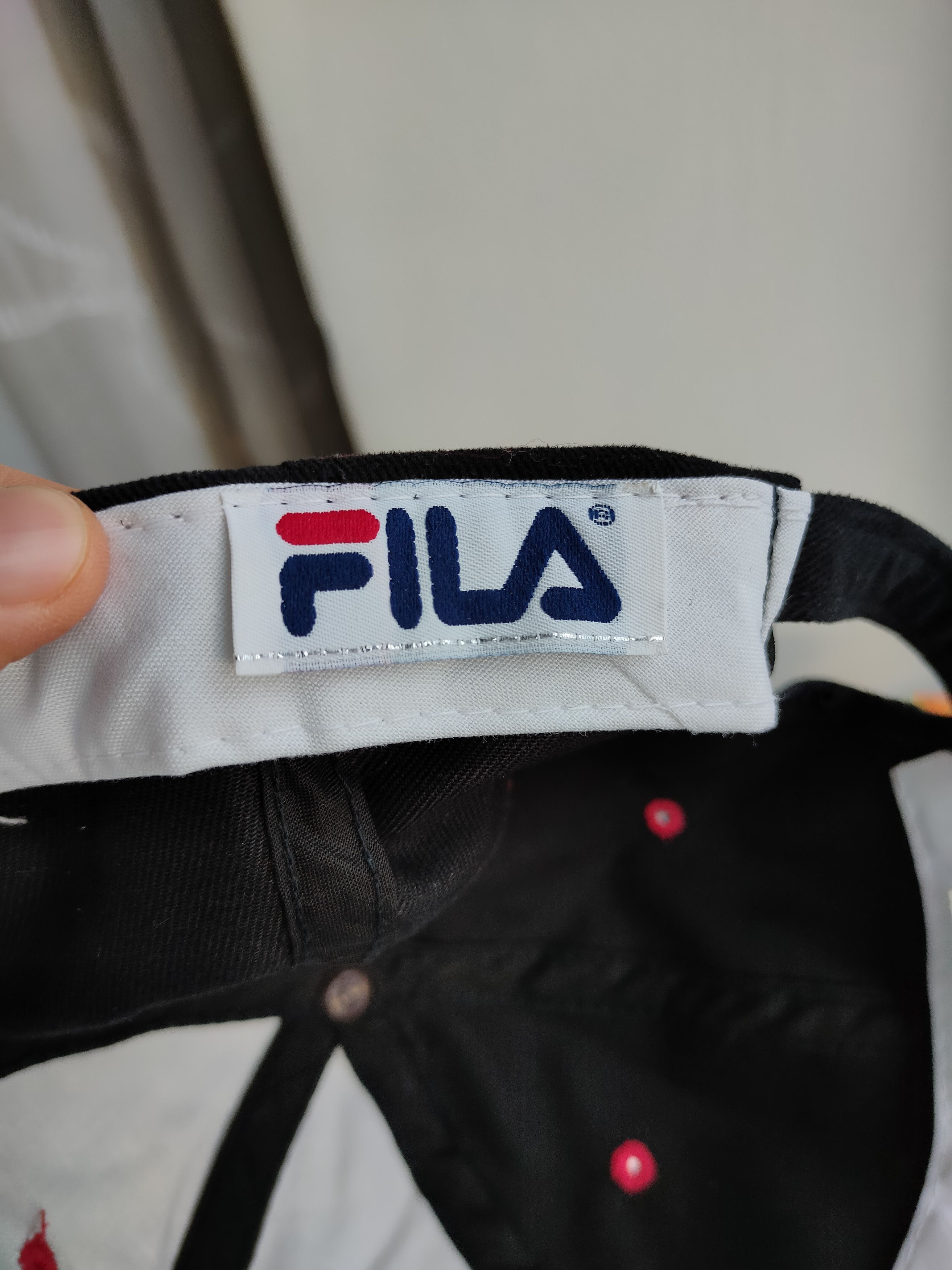 Fila Vintage Y2K 90s Fila Cap Hat Made in Korea Size ONE SIZE - 7 Thumbnail