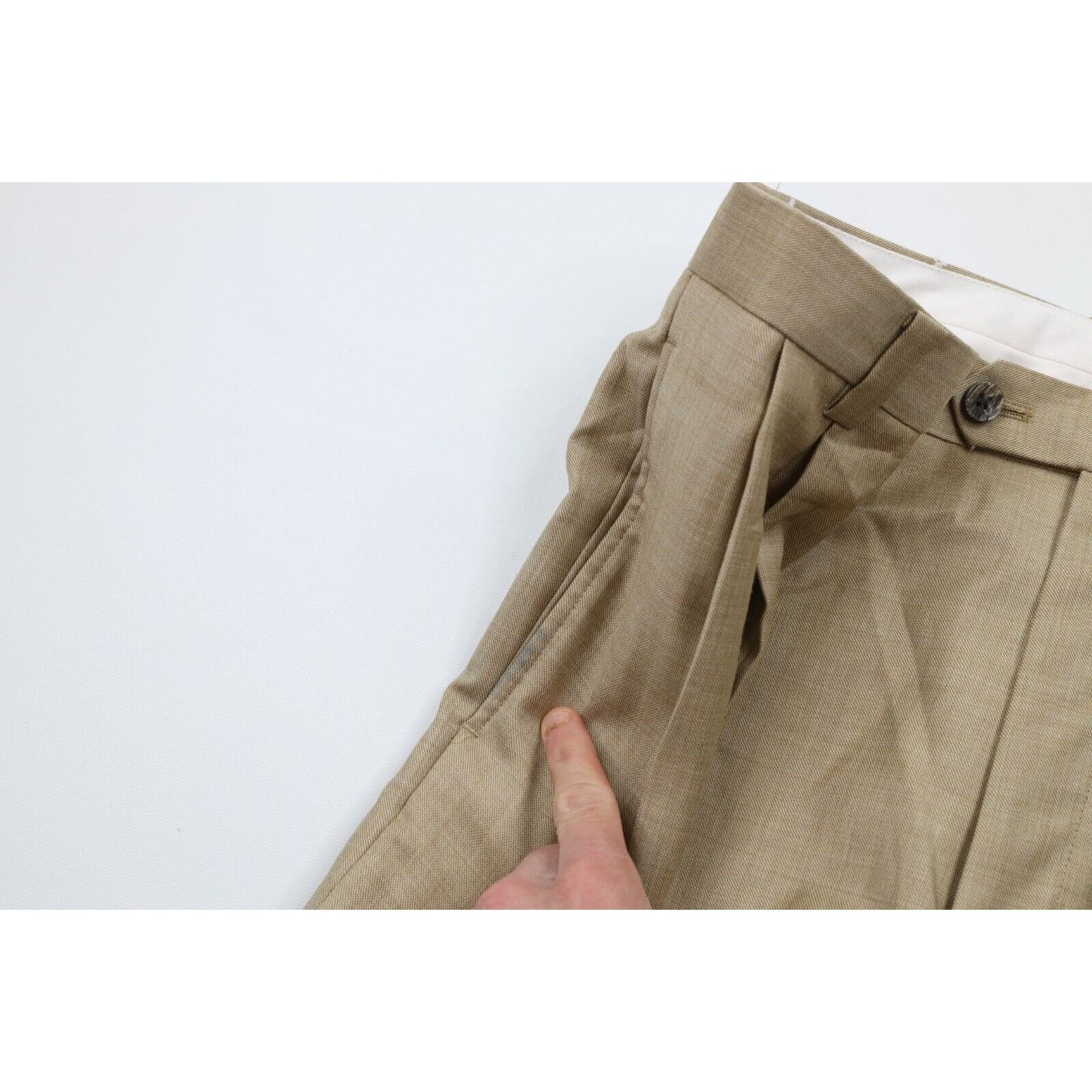 Fubu × Vintage Vintage 90s FUBU Baggy Player Pimp Wool 2 Piece Suit Size 42L - 13 Thumbnail