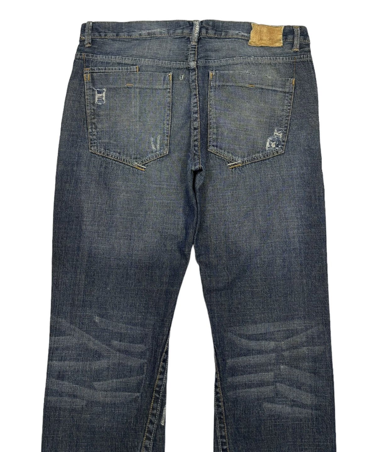 Japanese Brand × Undercover RARE ARCHIVE GOLD LABEL RIPS BAGGY DISTRESSED DENIM JEANS Size US 38 / EU 54 - 6 Thumbnail