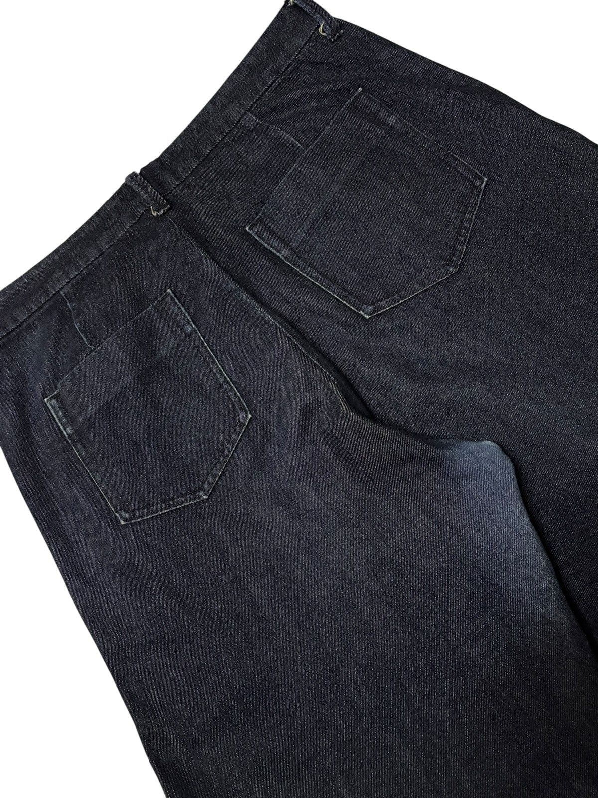 Japanese Brand Vtg Studio Clips Japan Baggy Wide Leg Jeans Size US 35 - 7 Thumbnail