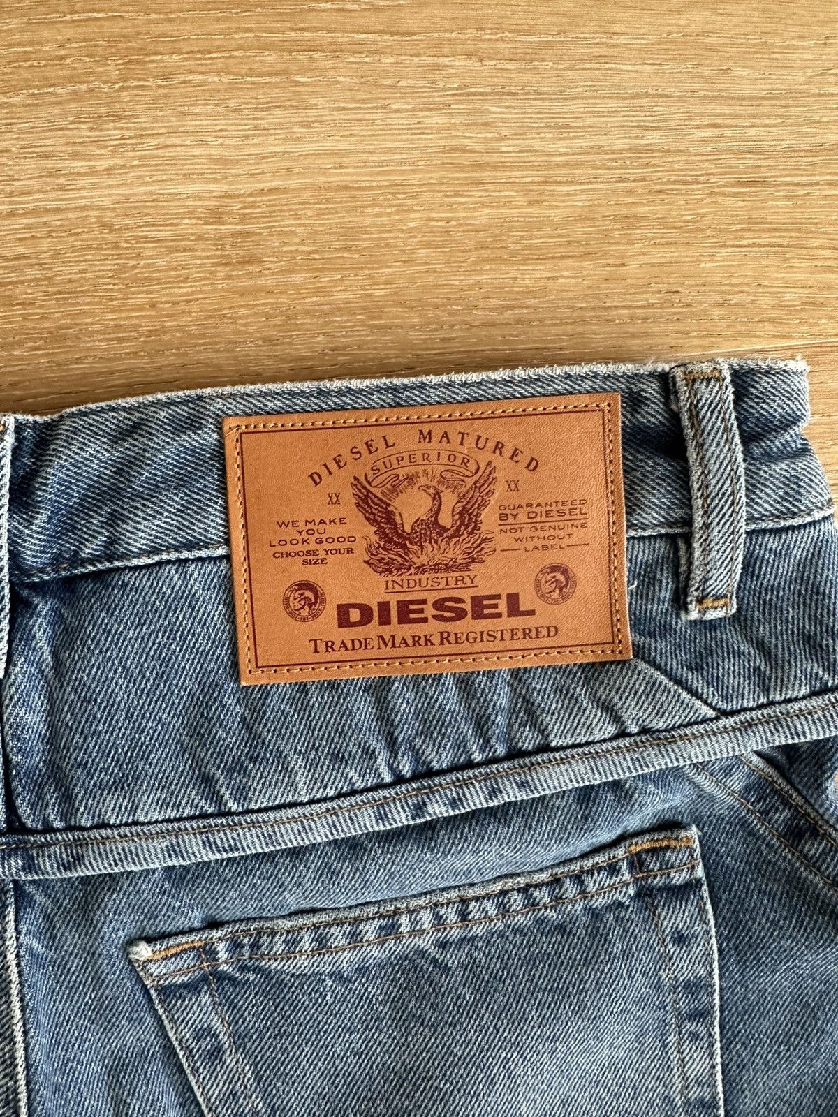 Diesel Diesel Matured Regular Denim Jean Shorts Blue Size US 26 / EU 42 - 5 Thumbnail