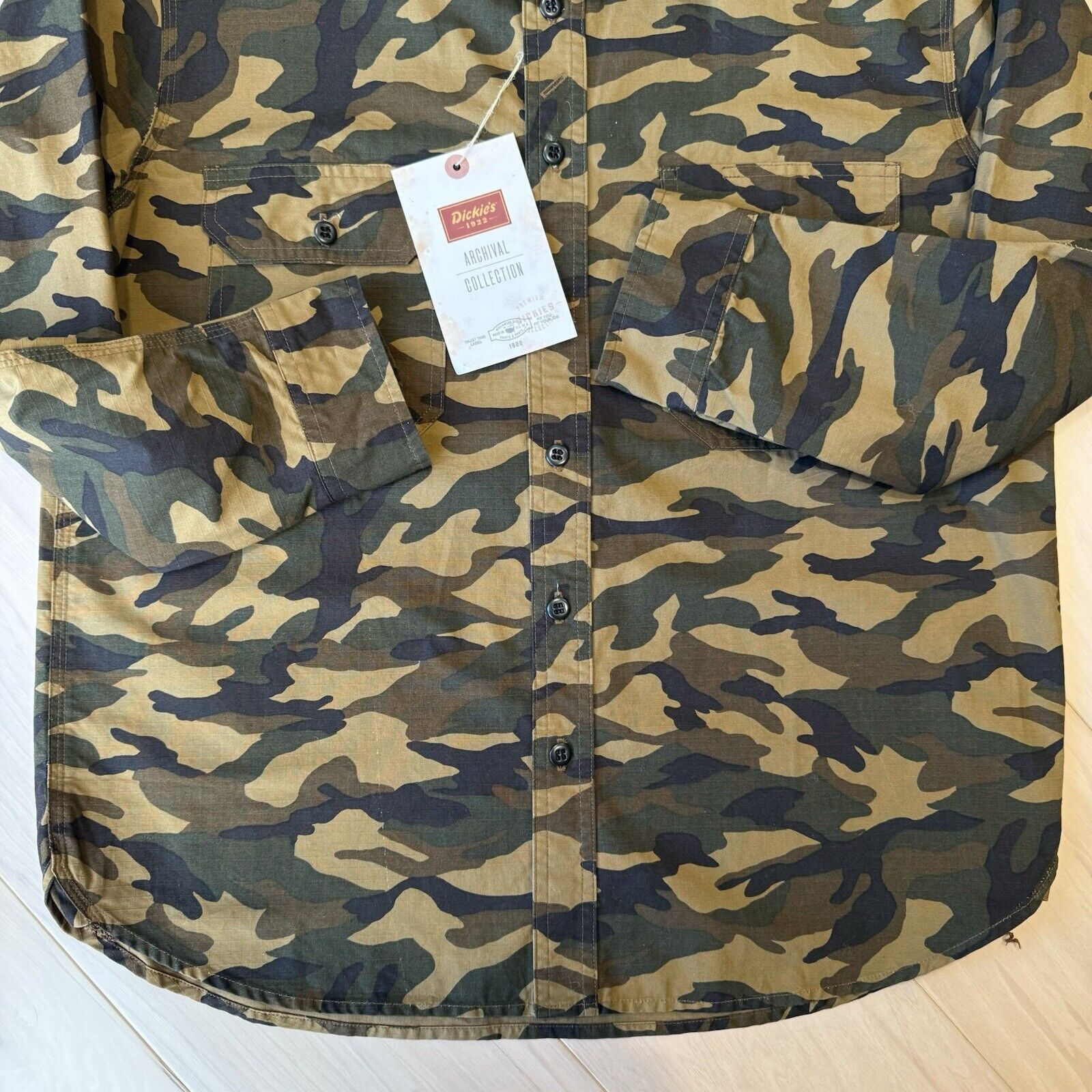 Dickies Dickies 1922 Shirt L Multicolor Button Up New York Archival Size US L / EU 52-54 / 3 - 4 Thumbnail