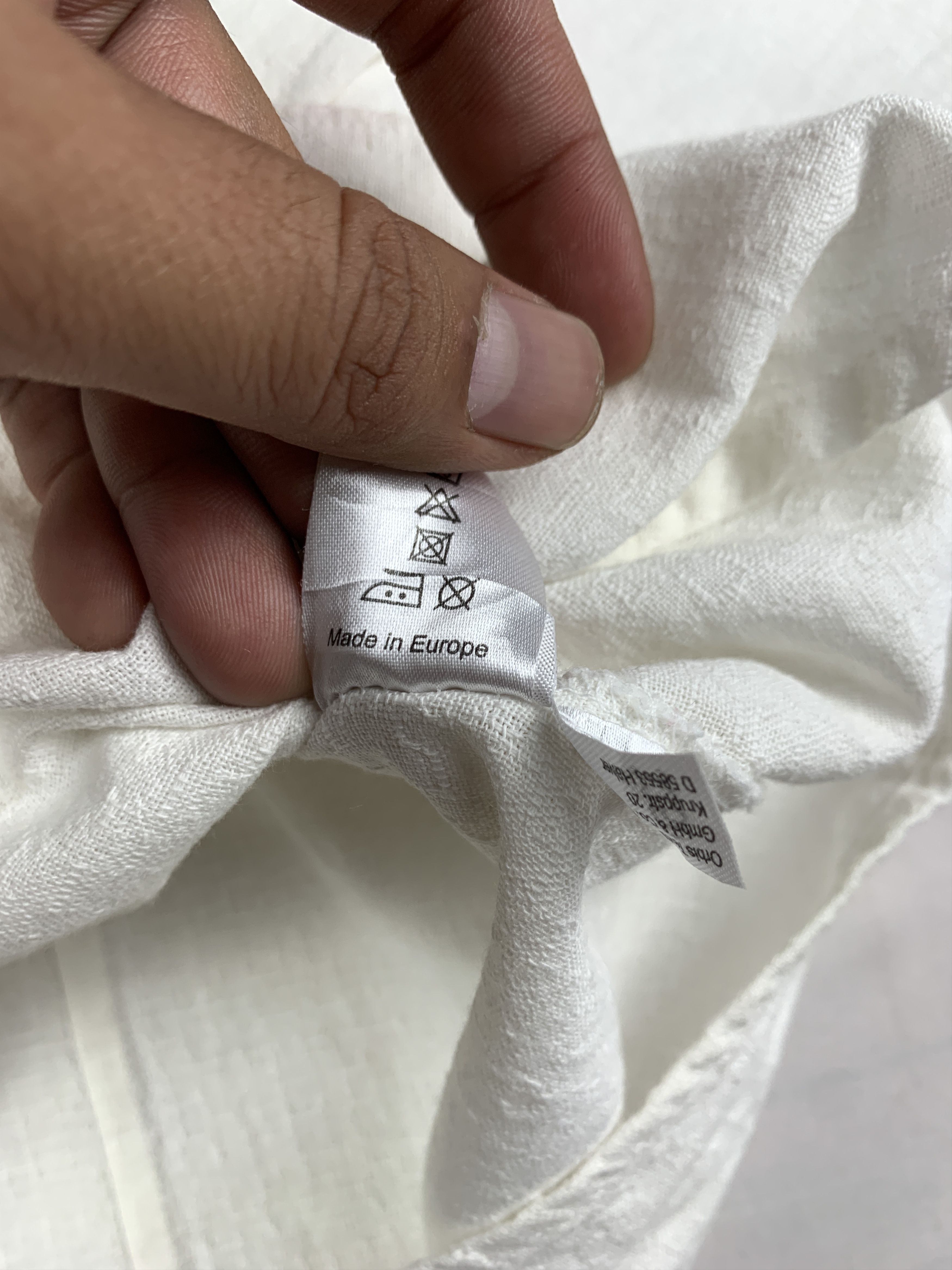 Japanese Brand Trachten White Bohemian Lace Shirt (M) Size US M / EU 48-50 / 2 - 9 Thumbnail