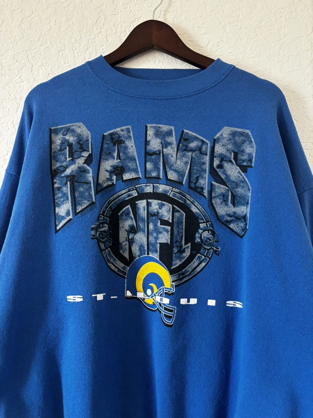 Logo 7 Vintage LA Rams crewneck XXL Size US XXL / EU 58 / 5 - 2 Thumbnail