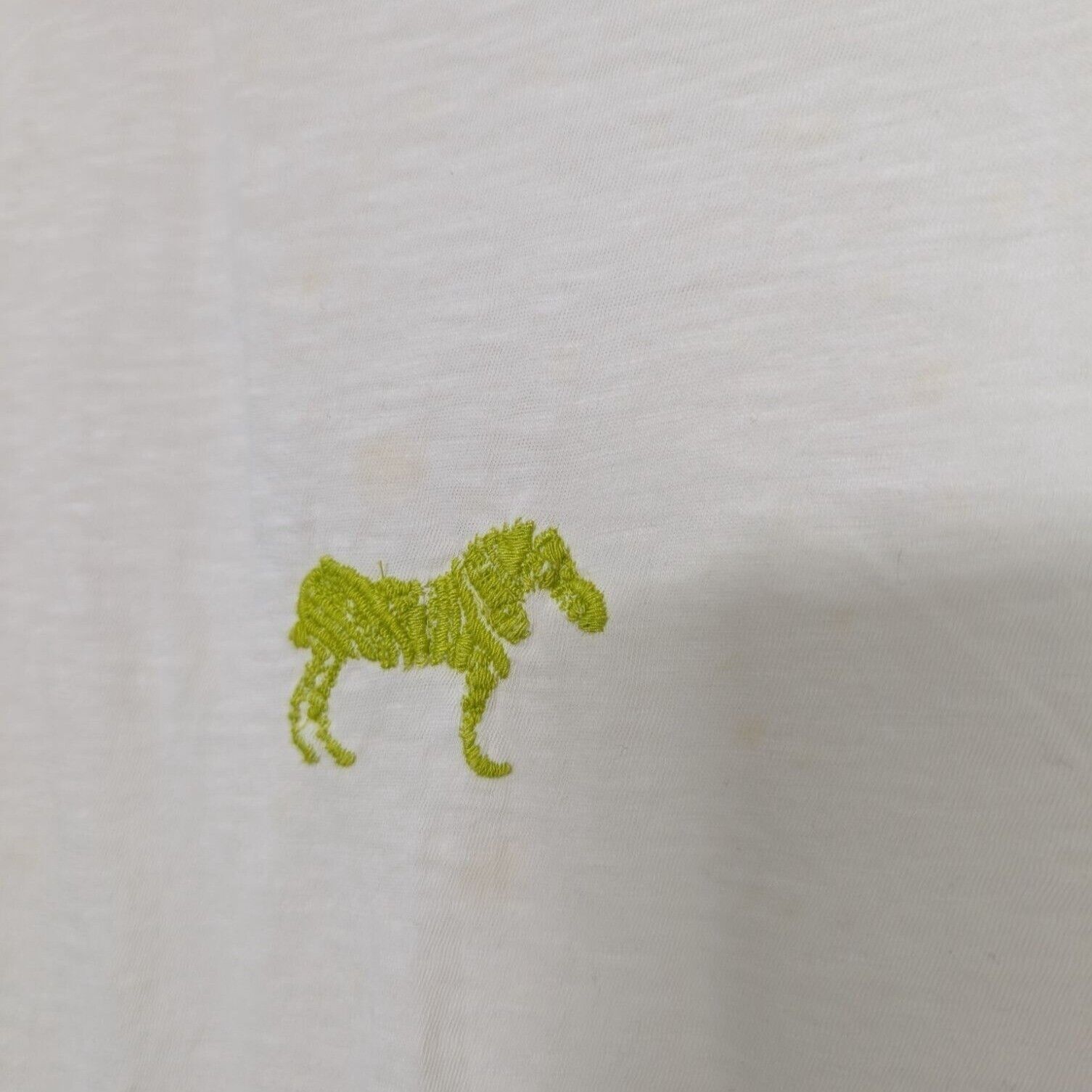 Designer Crown & Ivy Horse Authentic Tee Womens Size XL White Size XL / US 12-14 / IT 48-50 - 3 Thumbnail