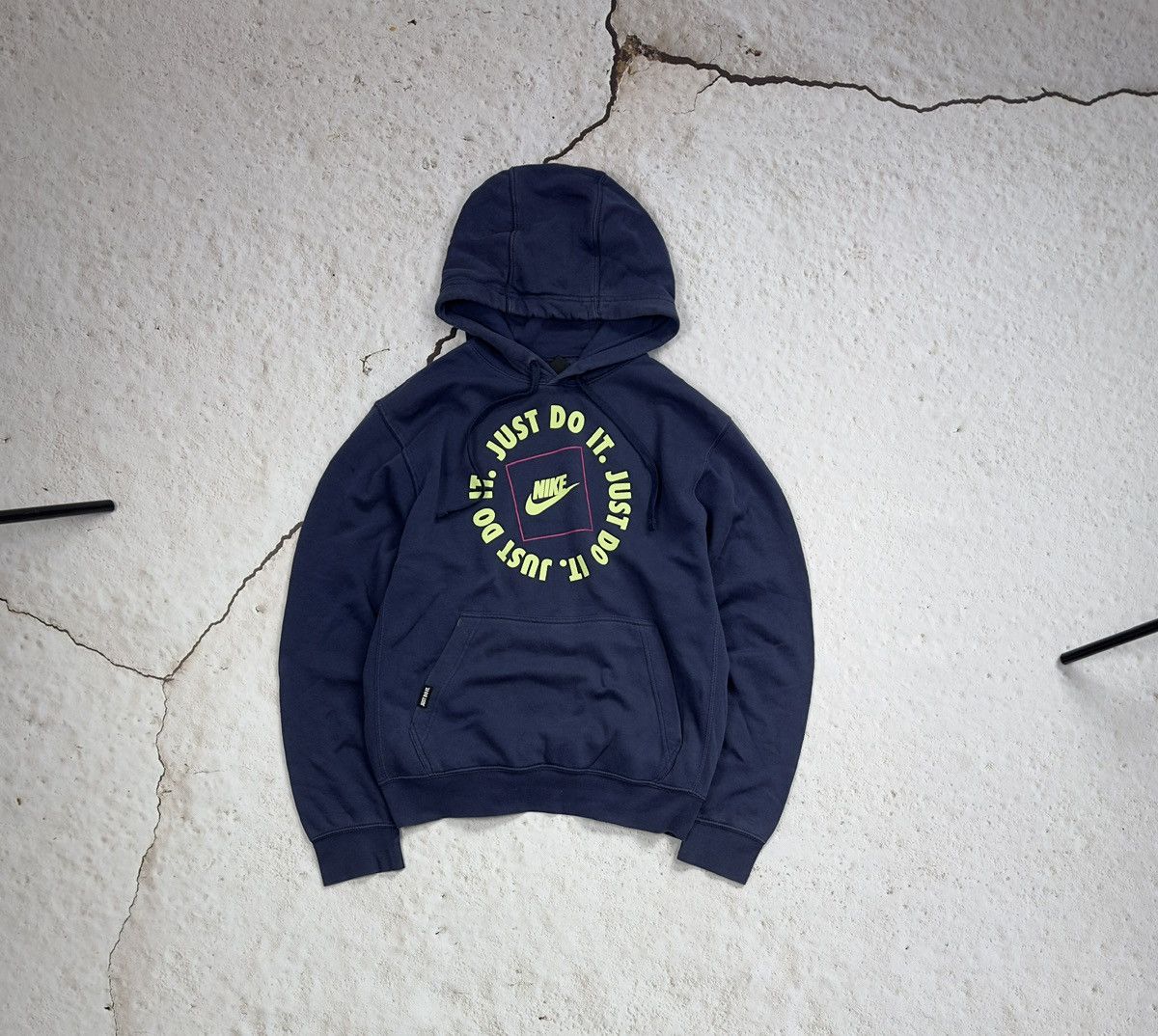 Other Vintage Nike Y2K avantgarde streetwear hoodie Size US S / EU 44-46 / 1 - 1 Thumbnail