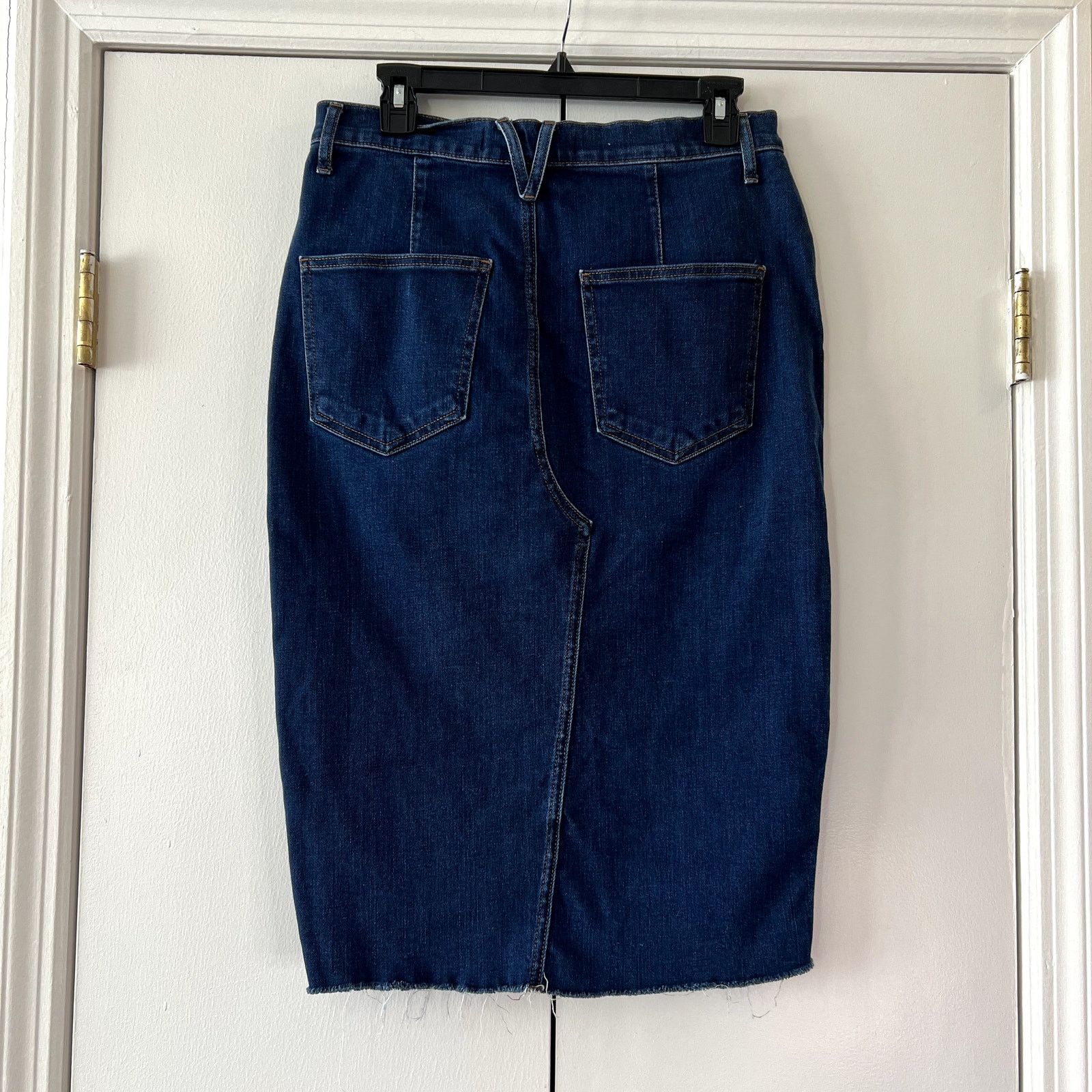 Veronica Beard Veronica Beard Breves denim midi skirt Blue Oxford wash Size 30" / US 8 / IT 44 - 4 Thumbnail