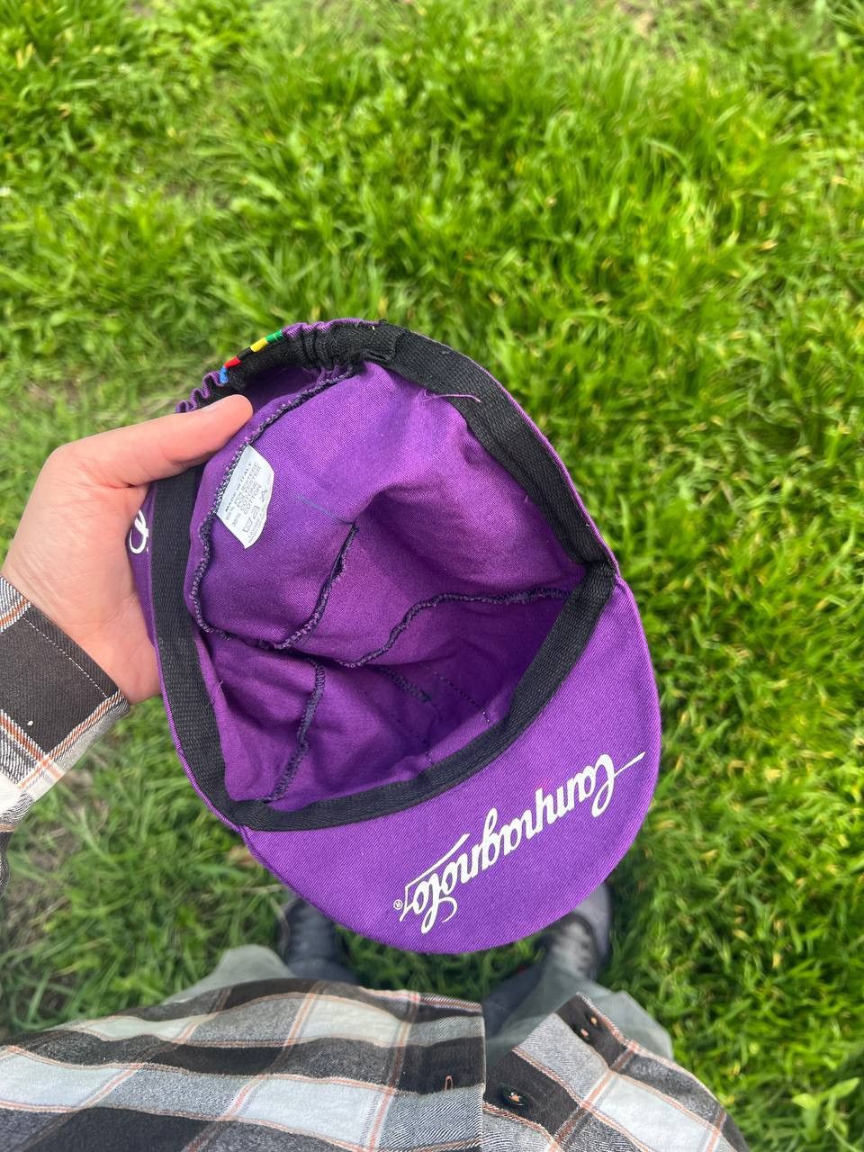 Vintage VERY RARE CAMPAGNOLO CYCLE BIKE CAP RETRO TOUR DE FRANCE 90s Size ONE SIZE - 11 Thumbnail