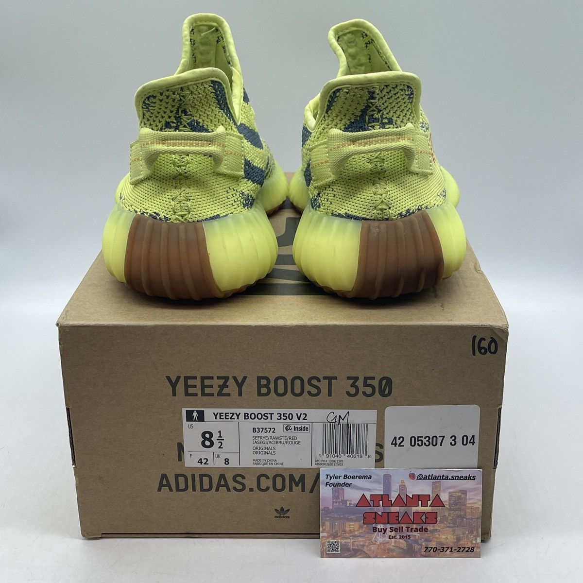 Yeezy boost 350 semi frozen yellow