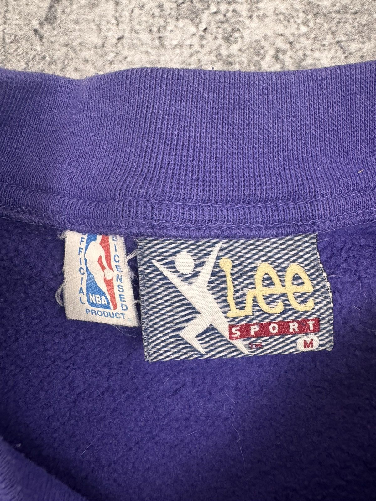 Lee Lee Sport Men Vintage Utah Jazz Crewneck Sweatshirt Purple Size US M / EU 48-50 / 2 - 4 Thumbnail