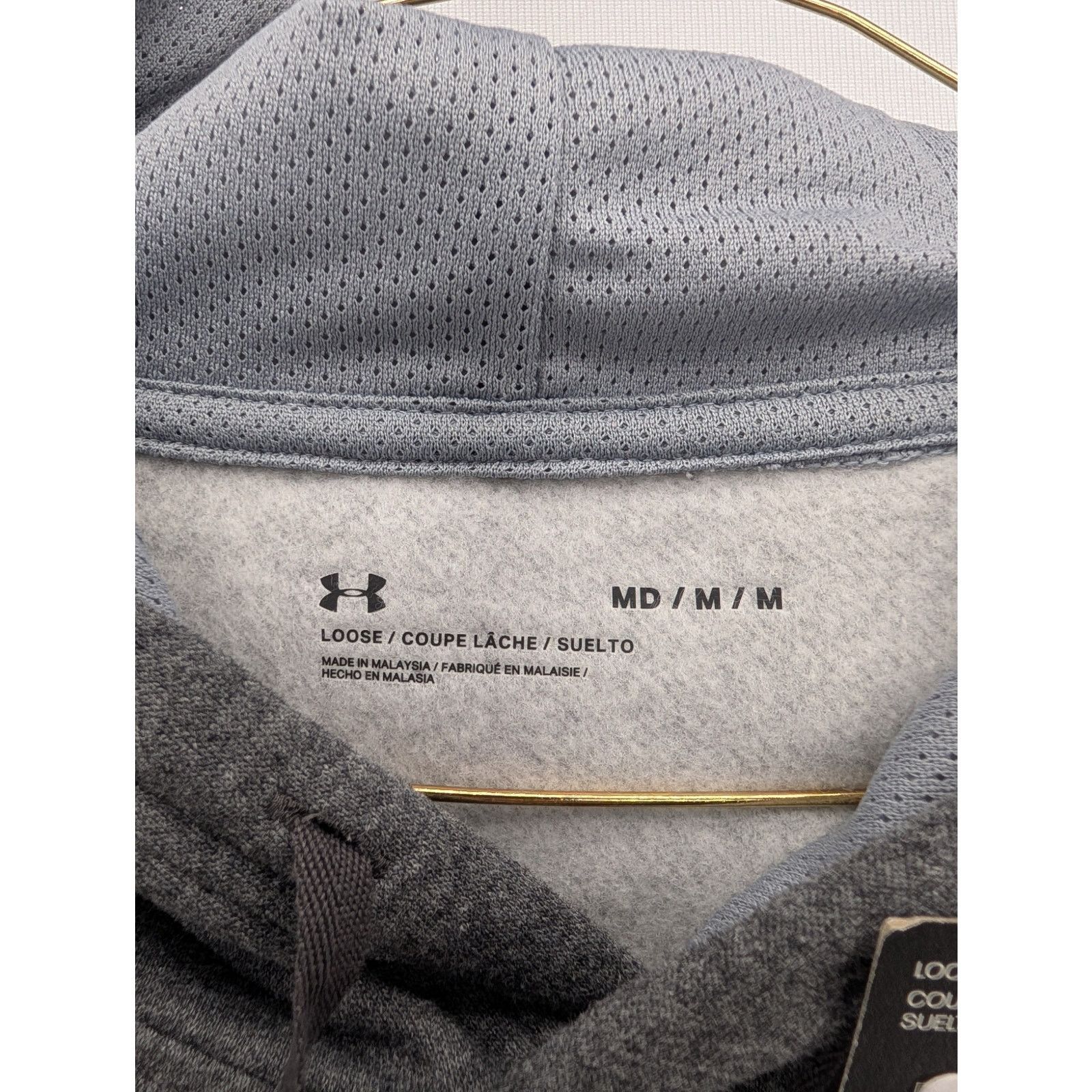 Under Armour NWT Under Armour Men's UA Hustle Fleece Hoodie in Grey Size US M / EU 48-50 / 2 - 4 Thumbnail